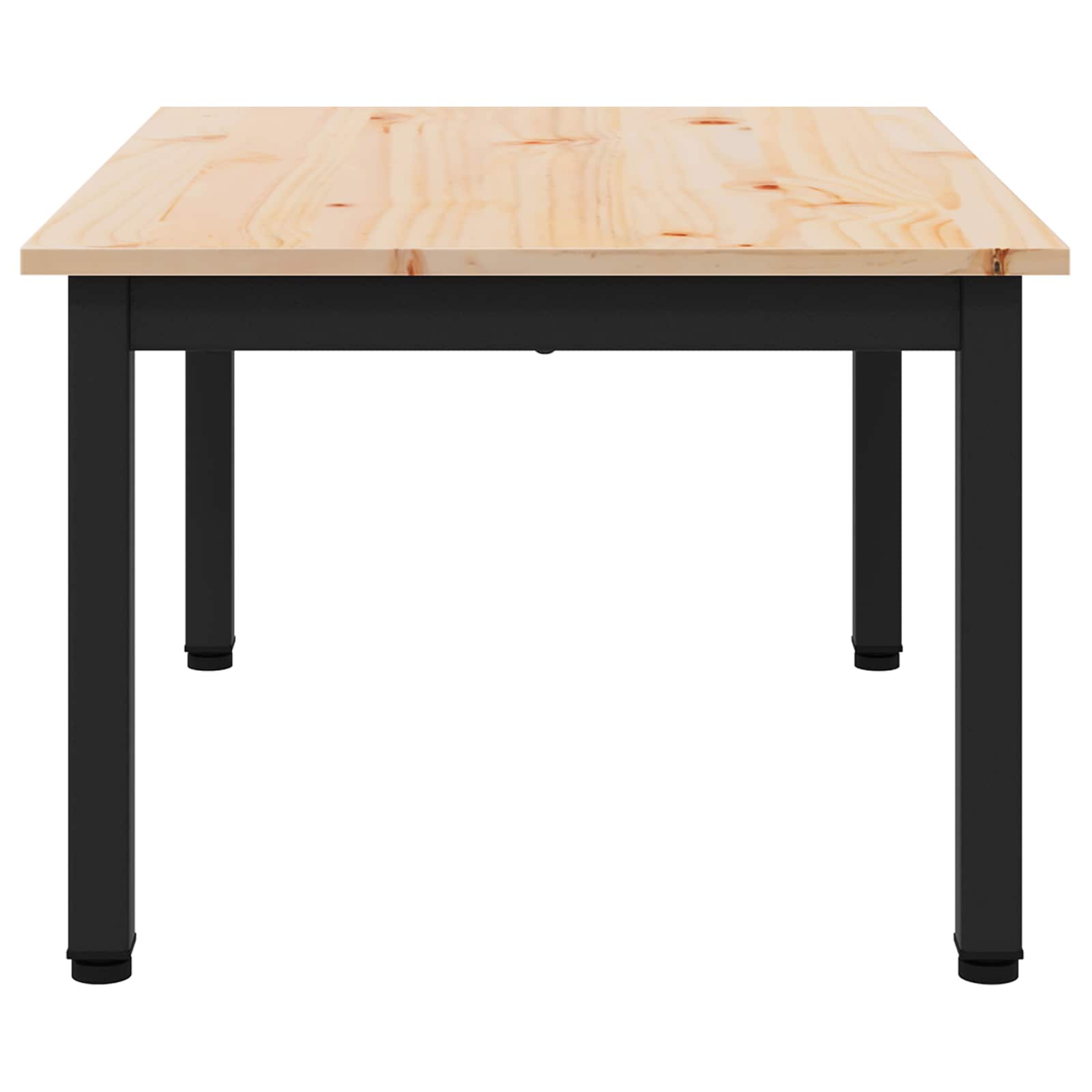 Coffee table Natural 60 x 50 x 36 cm Solid pine wood