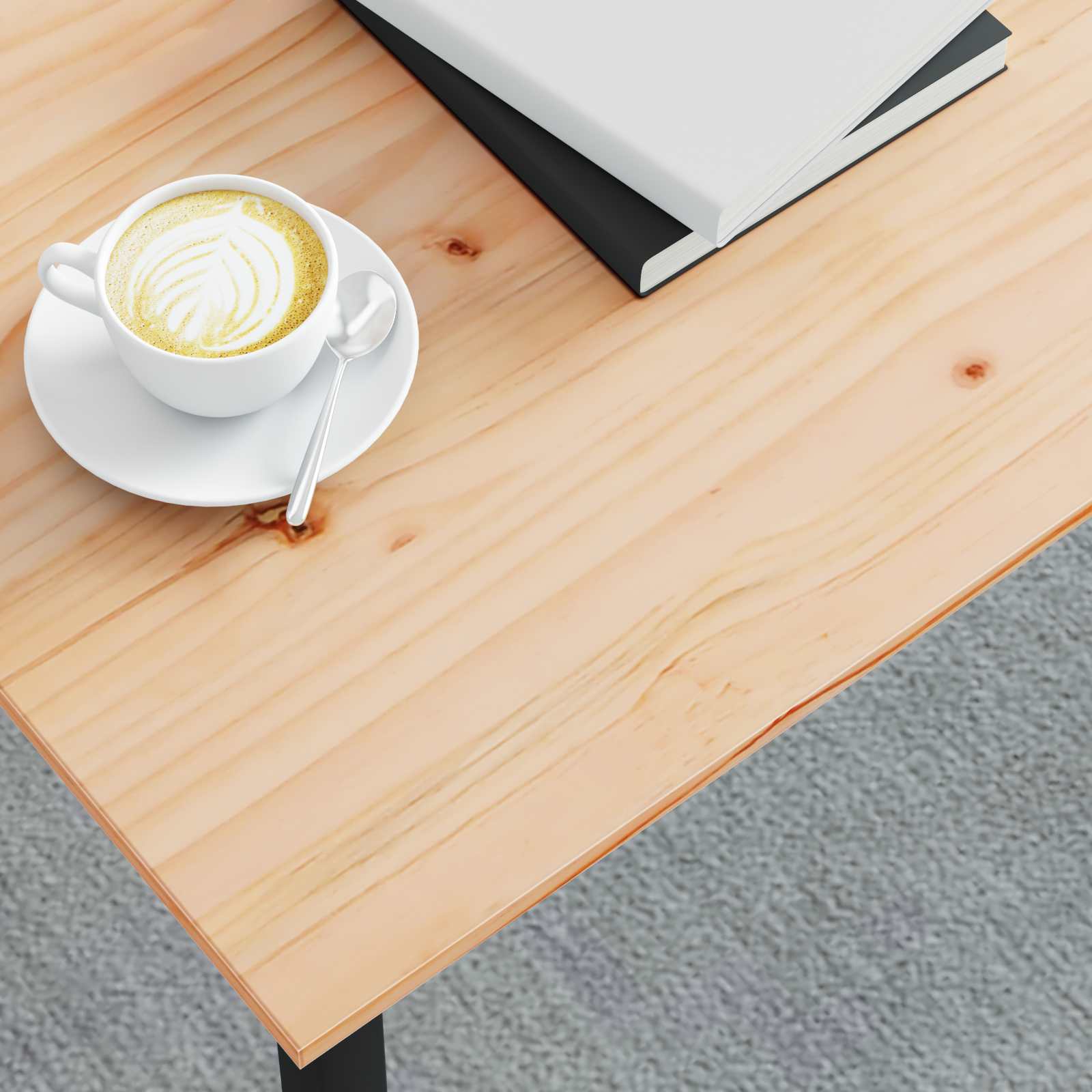 Coffee Table Natural 100 x 100 x 45 cm