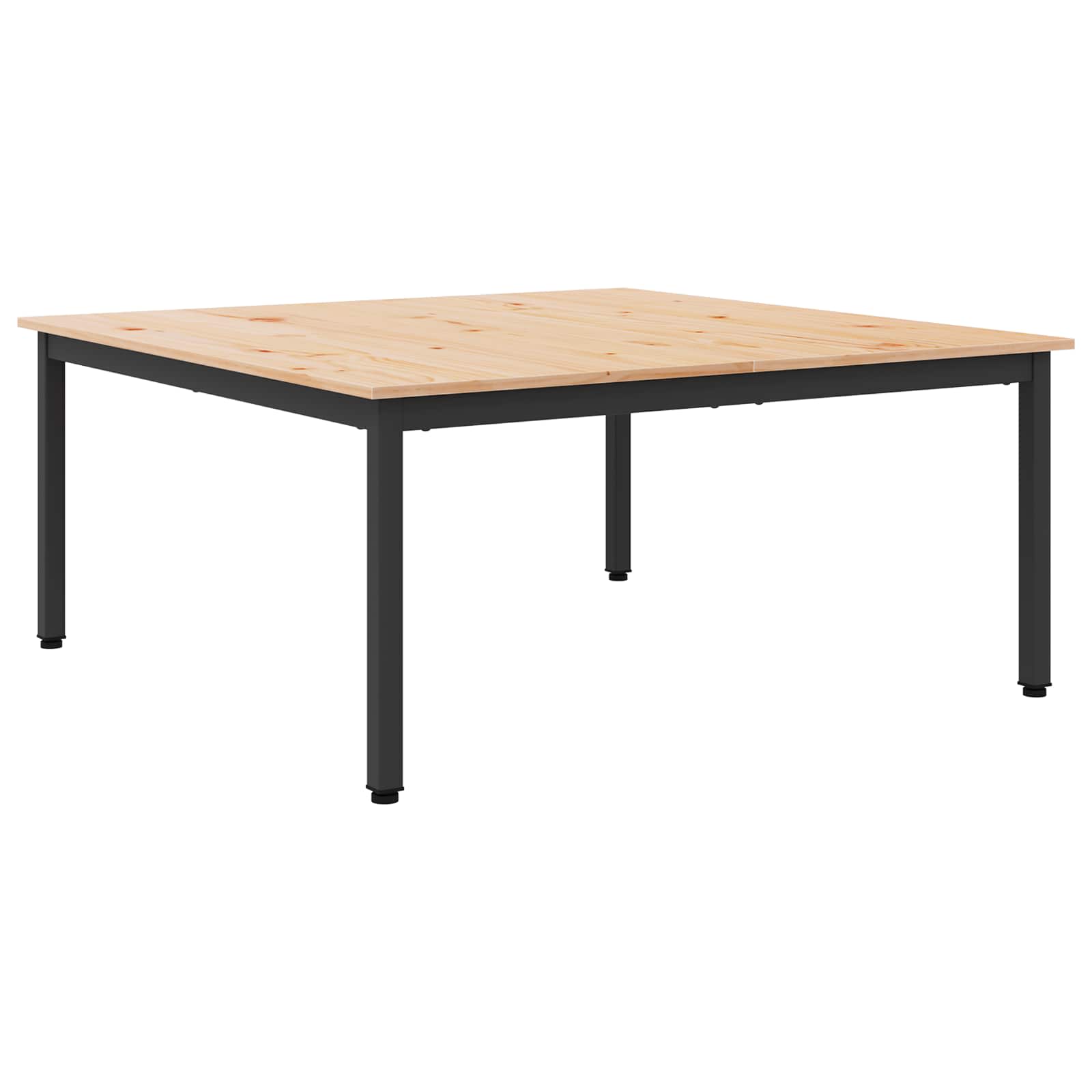 Coffee Table Natural 100 x 100 x 45 cm