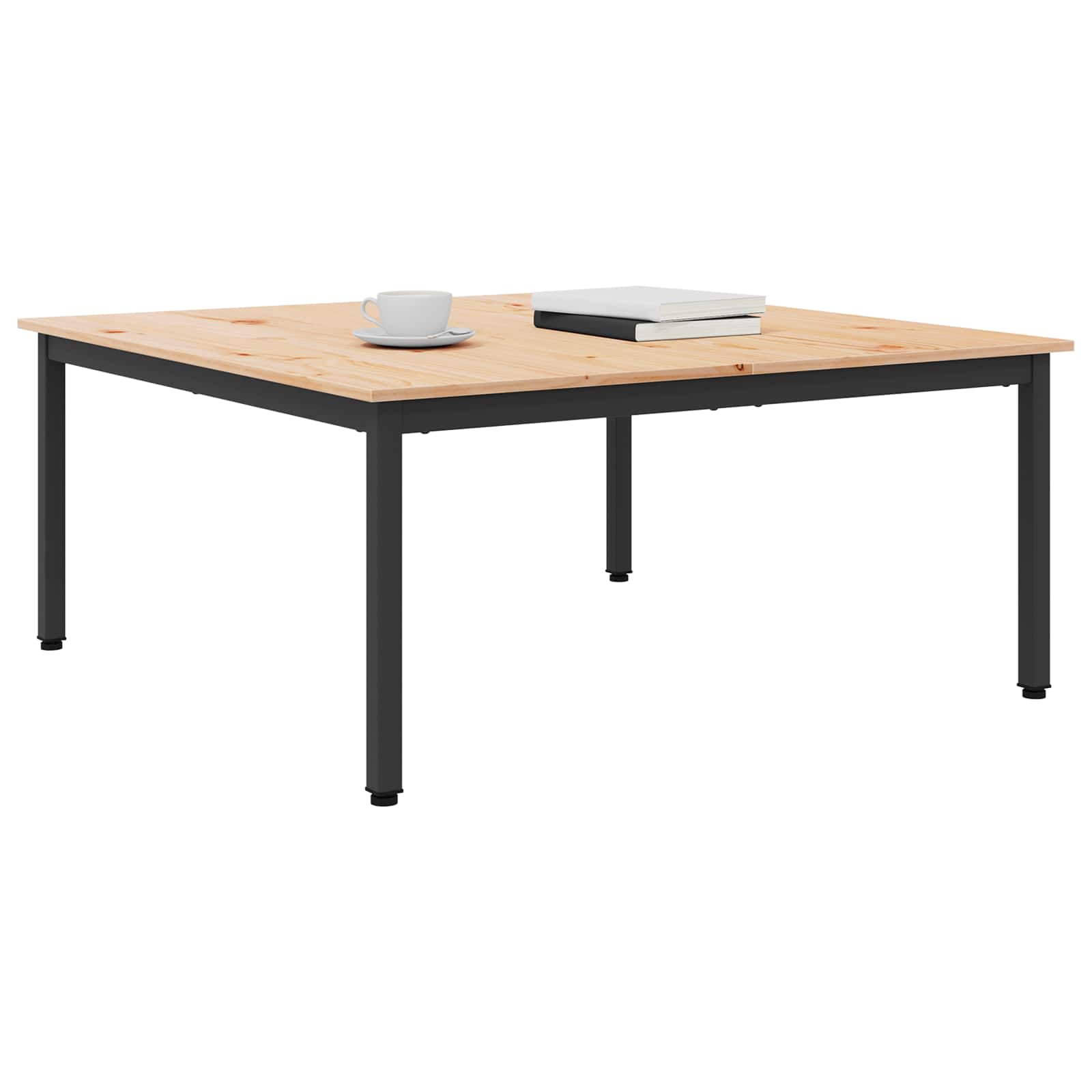 Coffee Table Natural 100 x 100 x 45 cm