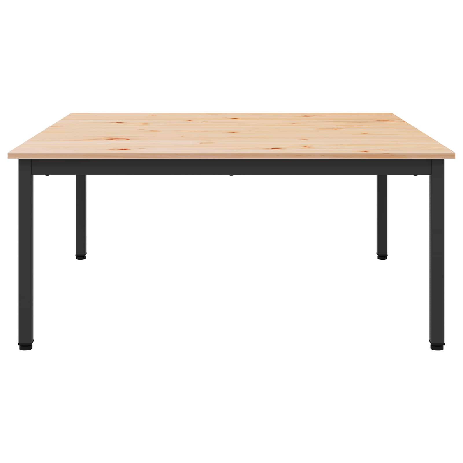 Coffee Table Natural 100 x 100 x 45 cm