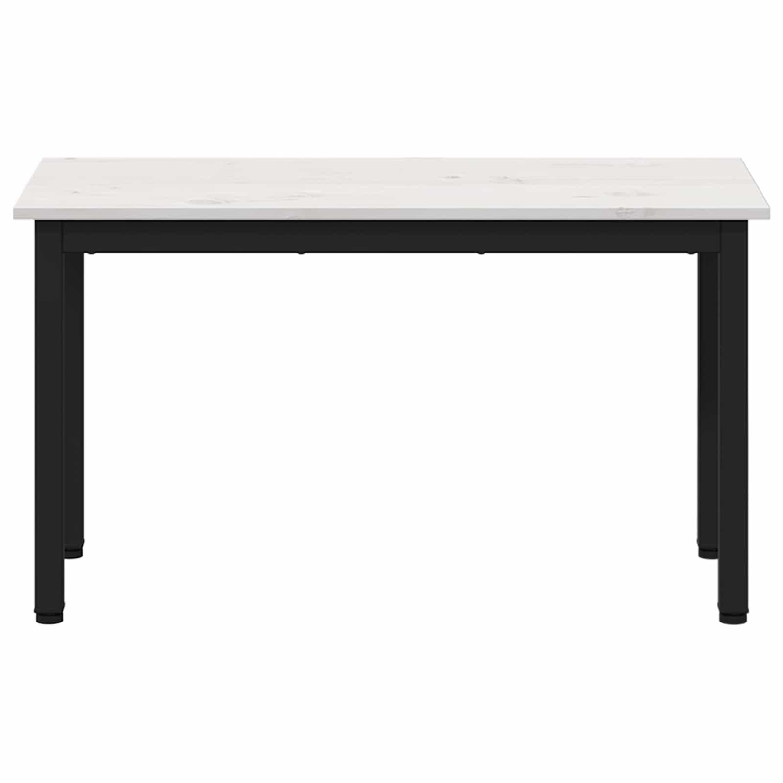suoliukas Balta 80 x 35 x 45 cm Kietos pušies mediena