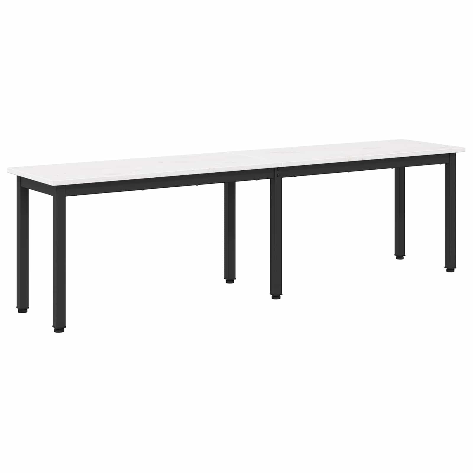 suoliukas Balta 160 x 35 x 45 cm Kietos pušies mediena