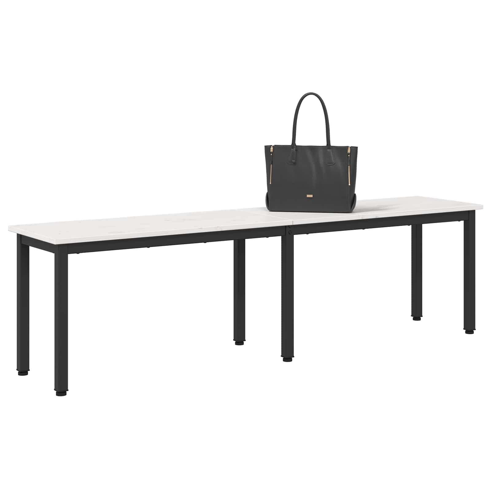 suoliukas Balta 160 x 35 x 45 cm Kietos pušies mediena