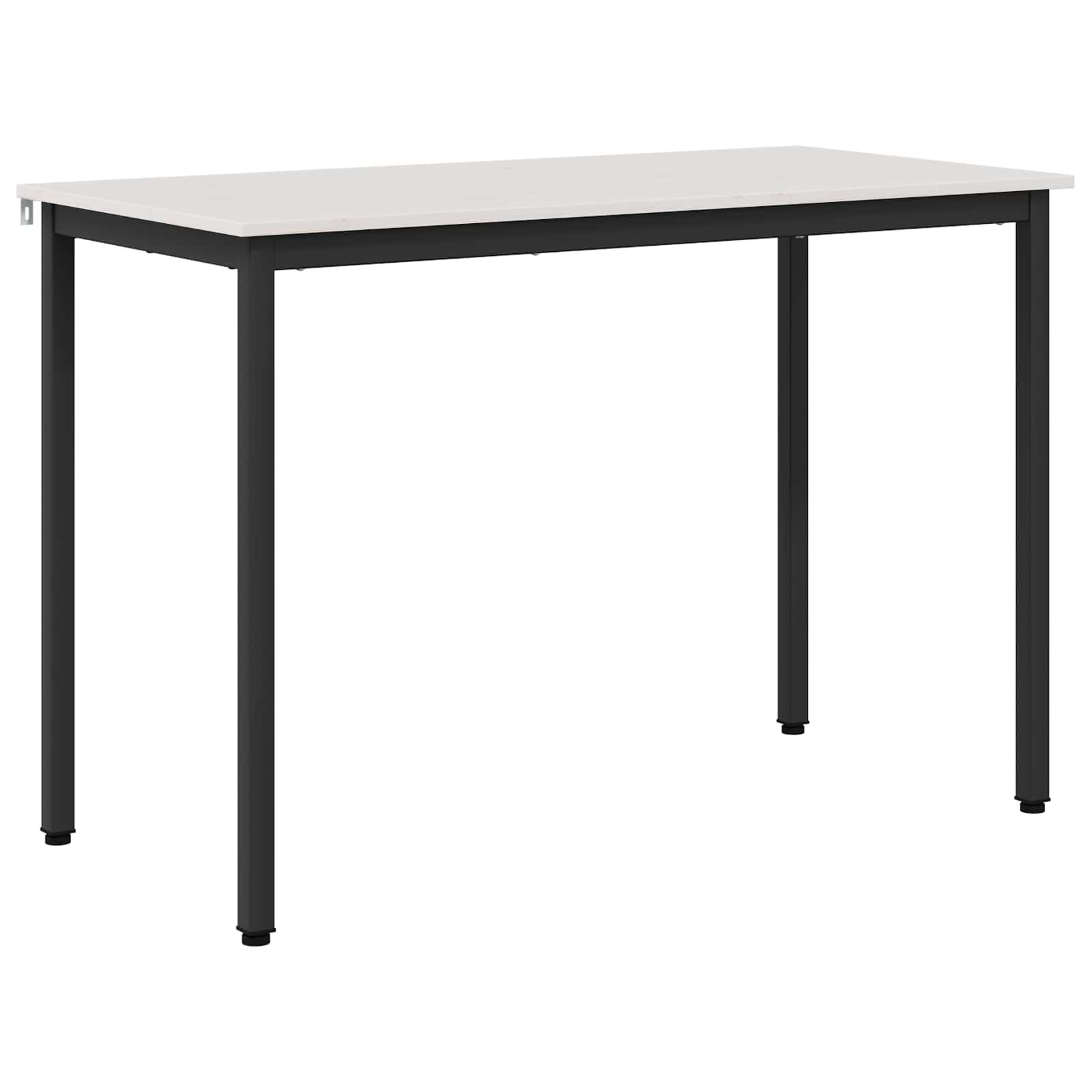 Valgomojo stalas Balta 110 x 55 x 75 cm Kietos pušies mediena