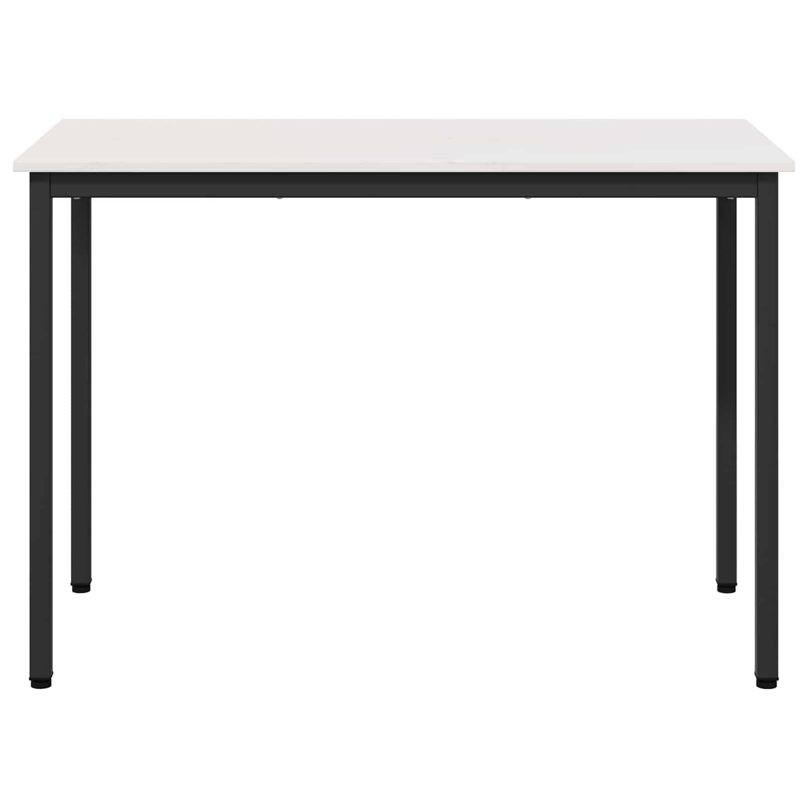 Valgomojo stalas Balta 110 x 55 x 75 cm Kietos pušies mediena