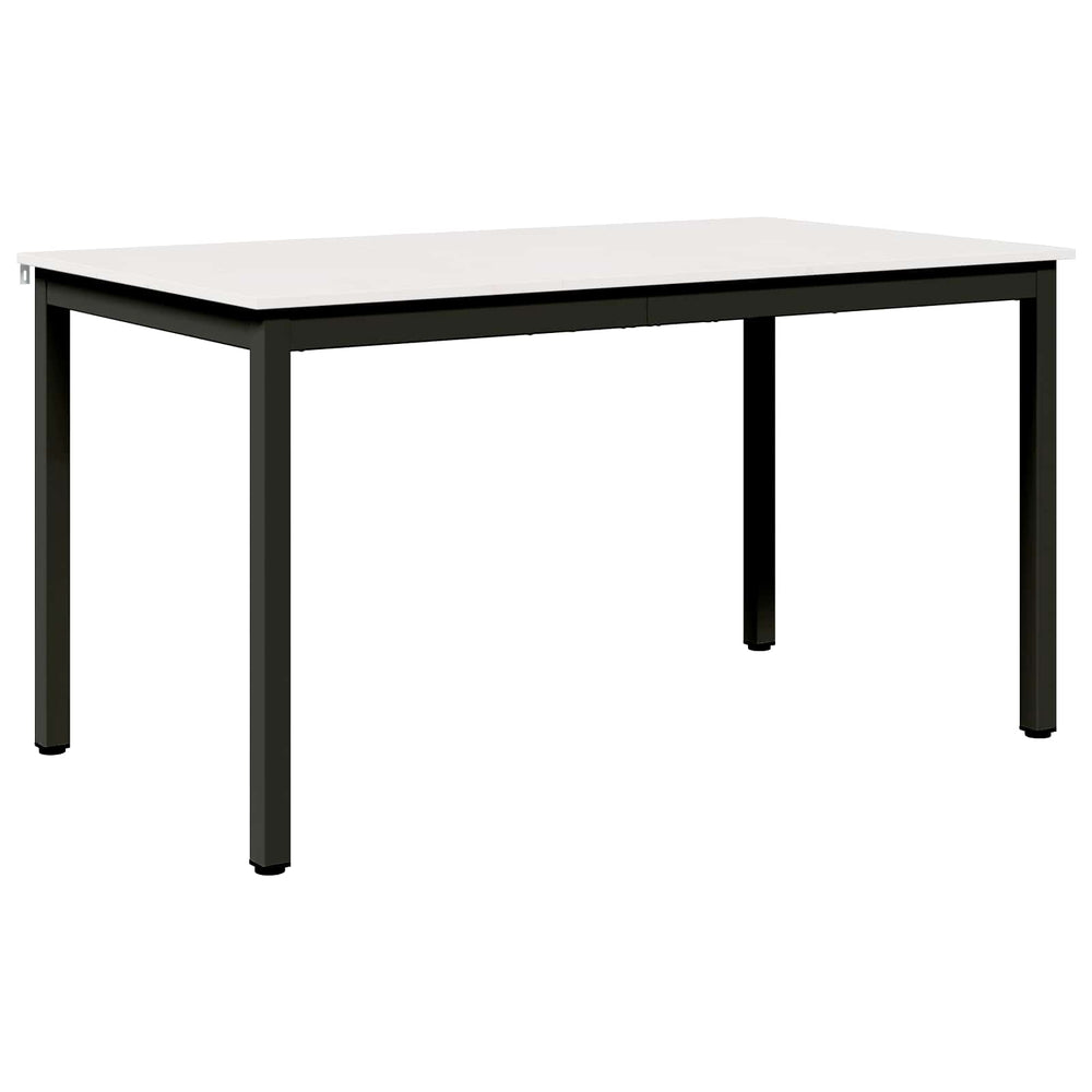 Valgomojo stalas Balta 140 x 80 x 75 cm Kietos pušies mediena