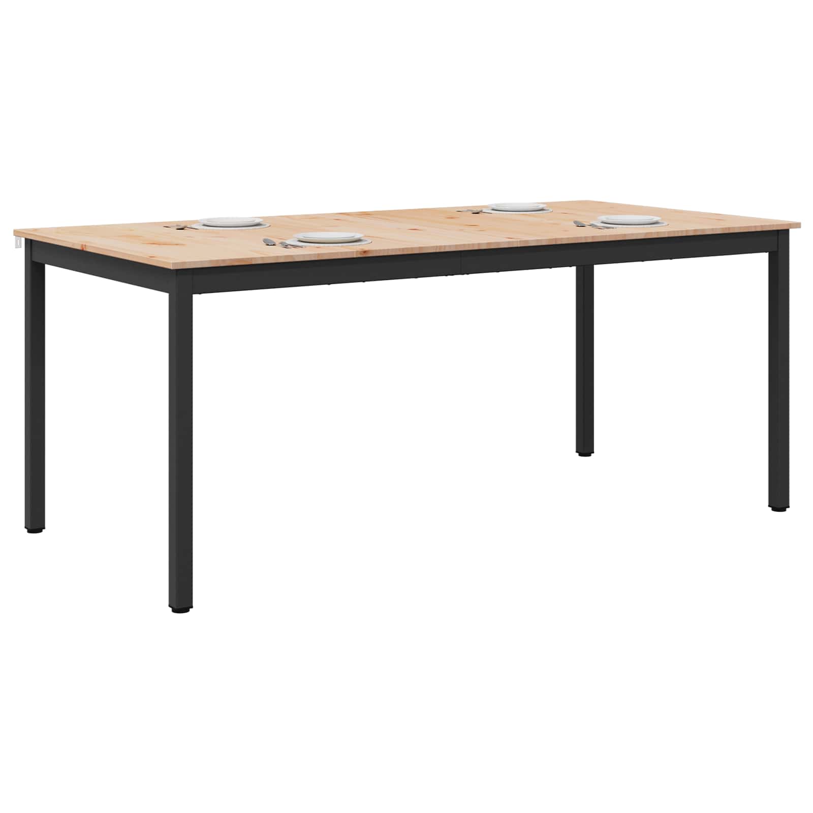 Dining table Natural 180 x 90 x 75 cm