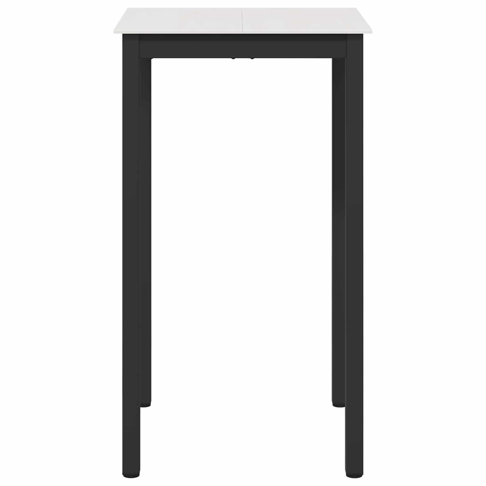 Baro stalas Balta 60 x 60 x 105 cm Kietos pušies mediena
