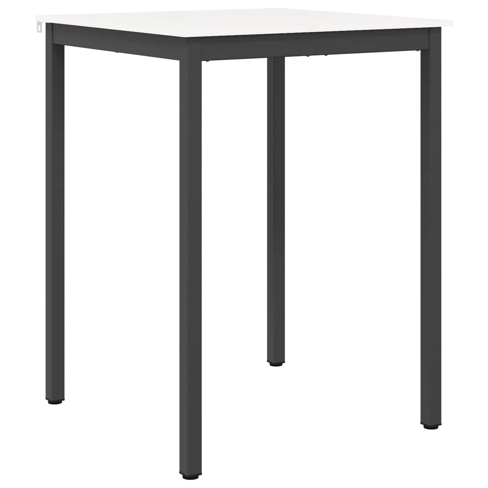 Baro stalas Balta 80 x 80 x 105 cm Kietos pušies mediena