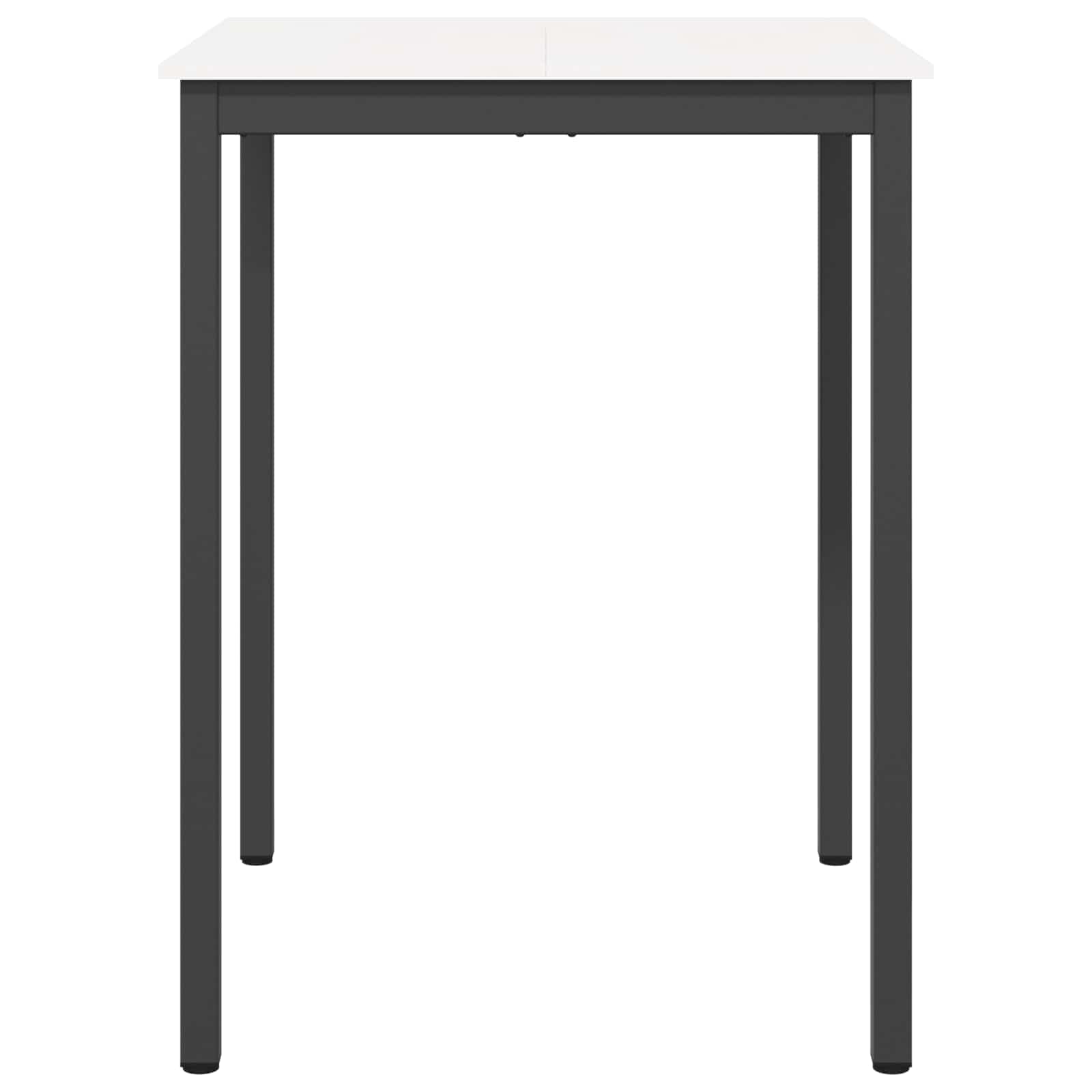 Baro stalas Balta 80 x 80 x 105 cm Kietos pušies mediena