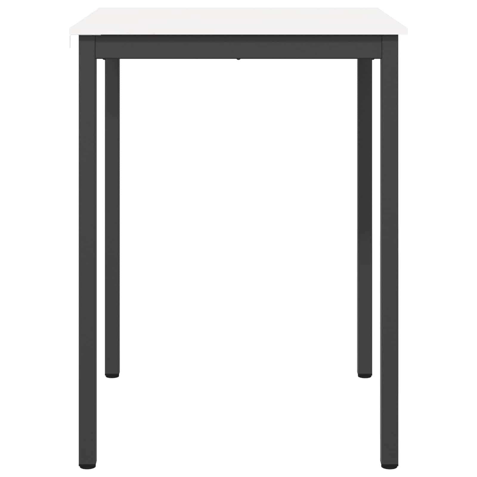 Baro stalas Balta 80 x 80 x 105 cm Kietos pušies mediena