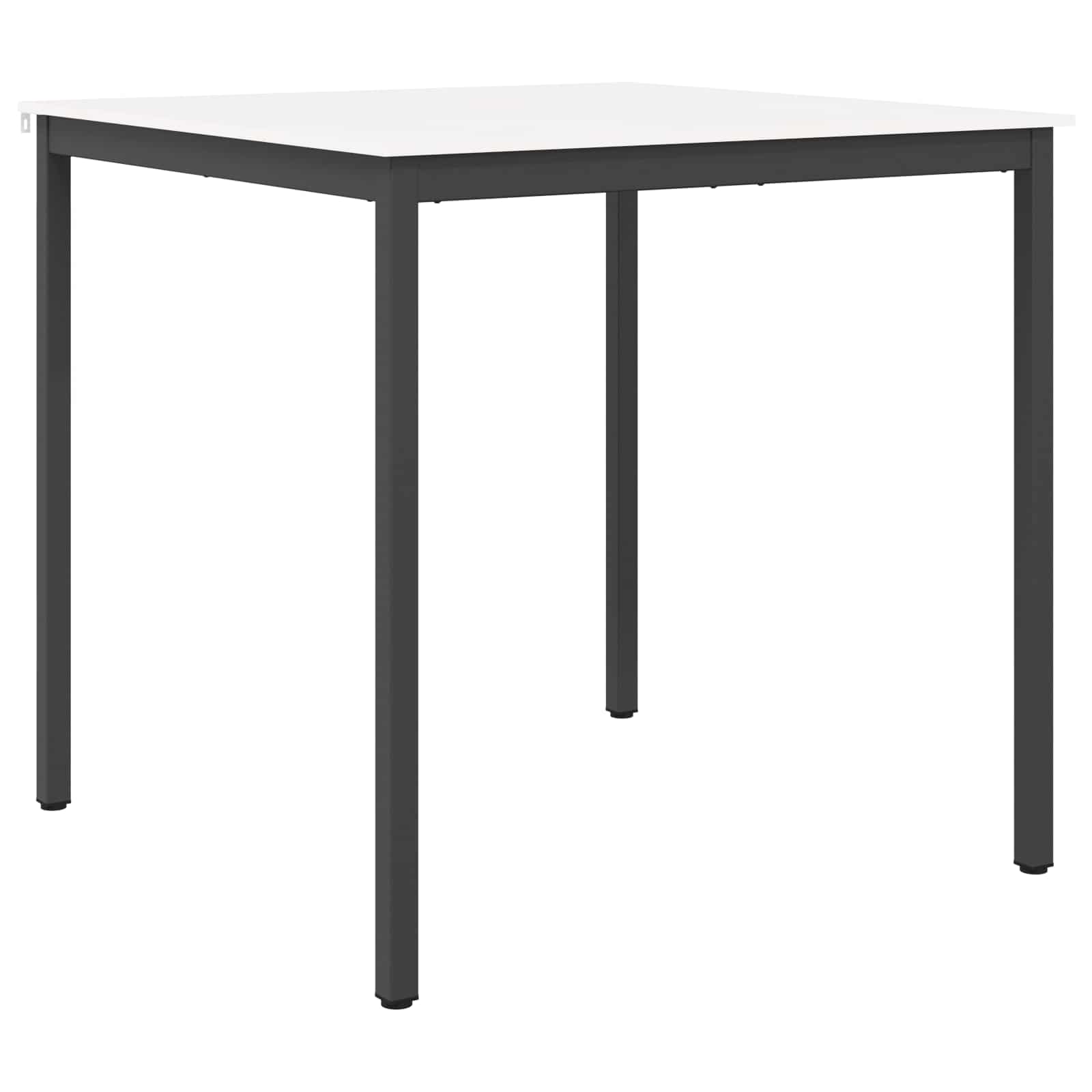 Baro stalas Balta 110 x 110 x 105 cm Kietos pušies mediena
