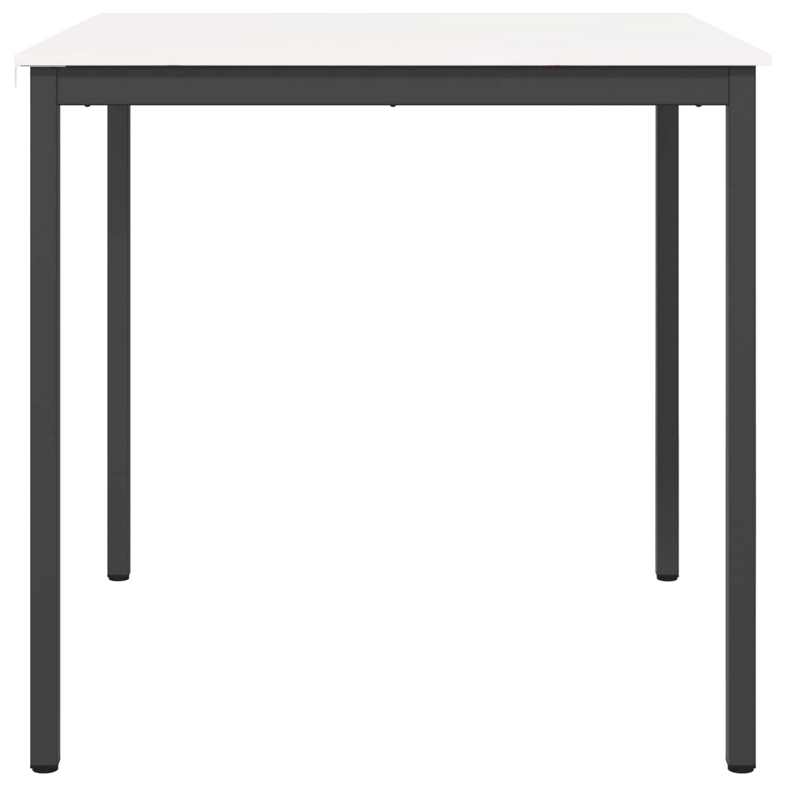 Baro stalas Balta 110 x 110 x 105 cm Kietos pušies mediena