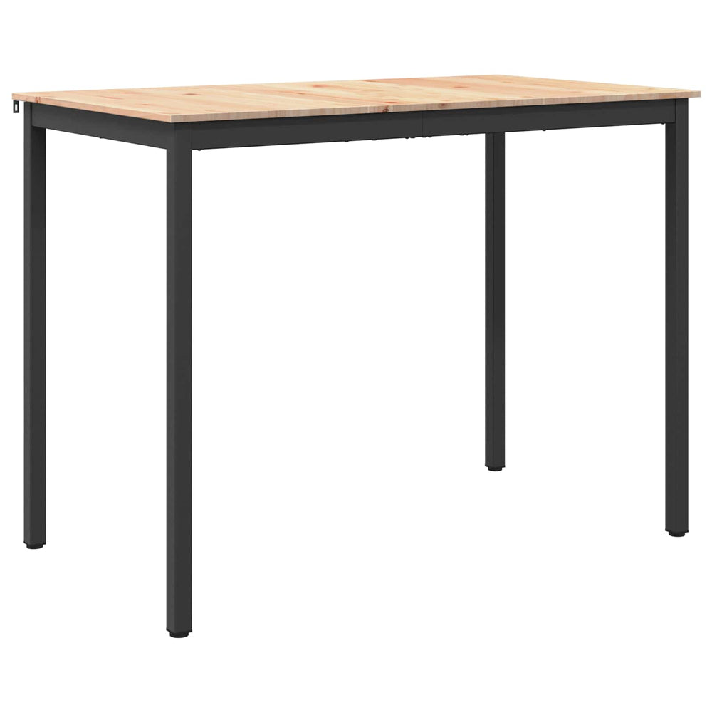 Baro stalas Natūrali 110 x 55 x 105 cm Kietos pušies mediena