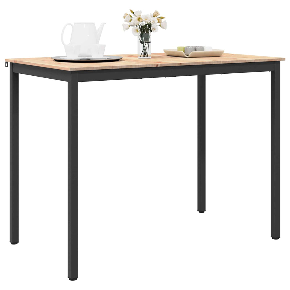 Baro stalas Natūrali 110 x 55 x 105 cm Kietos pušies mediena