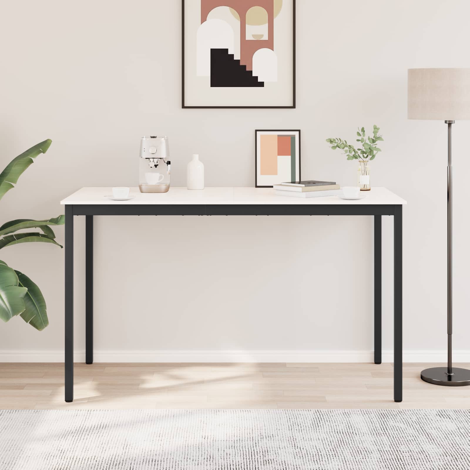 Baro stalas Balta 180 x 90 x 105 cm Kietos pušies mediena