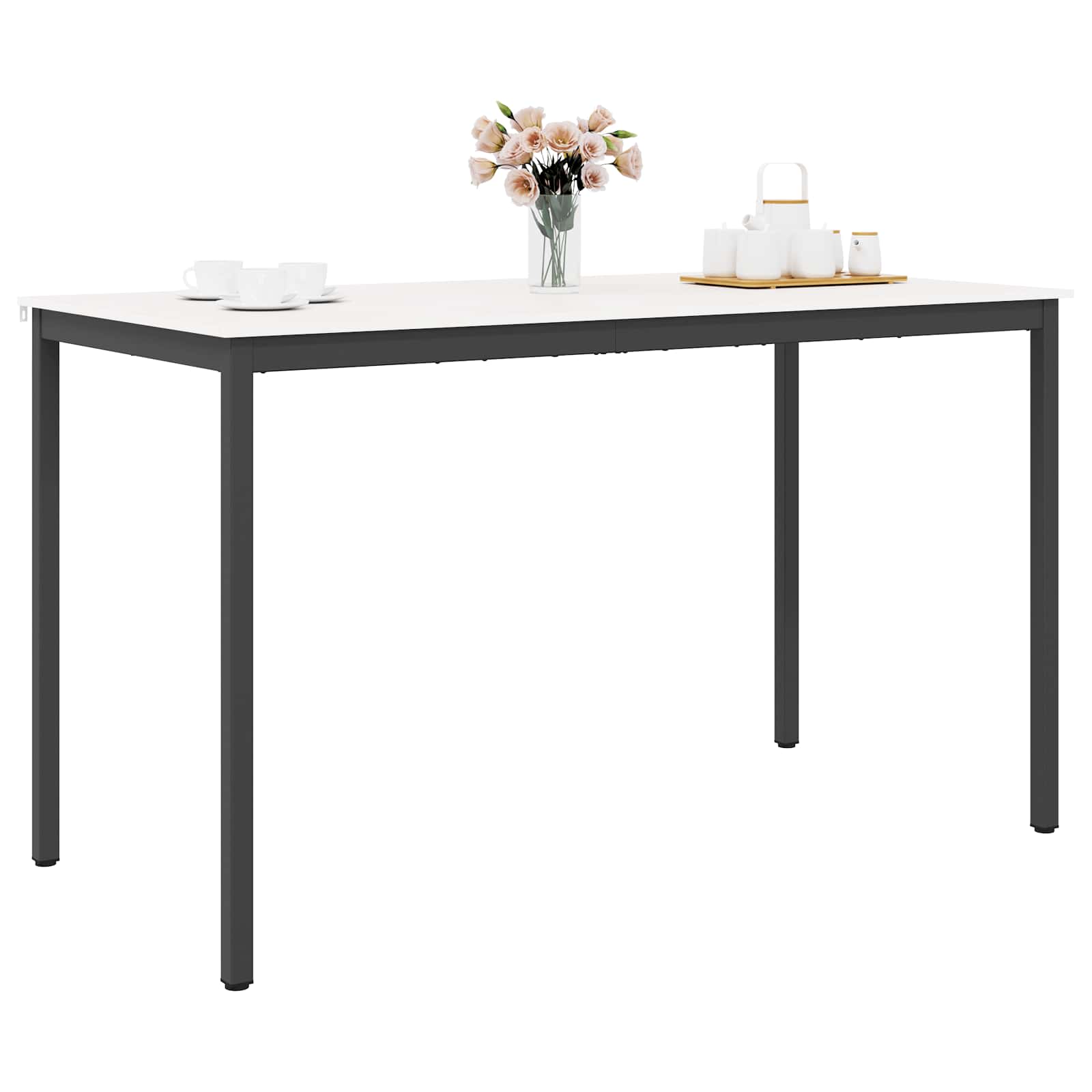 Baro stalas Balta 180 x 90 x 105 cm Kietos pušies mediena