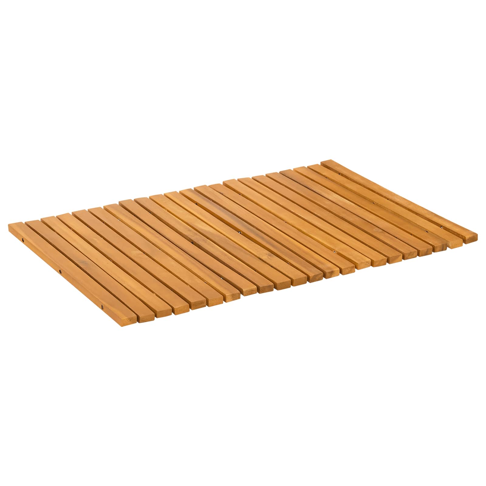 Badematte Ruda 60 x 40 cm Kietos akacijos mediena