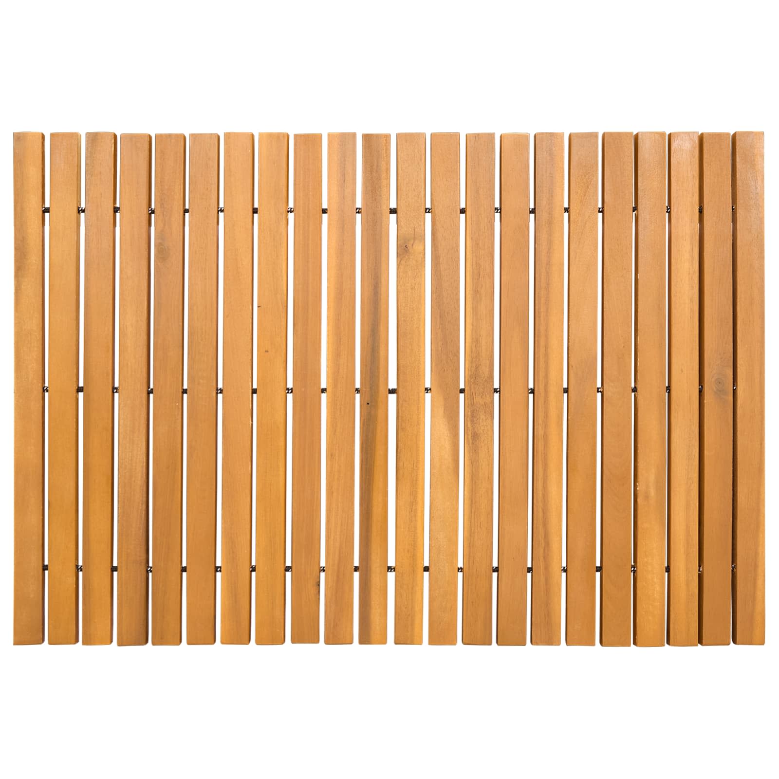 Badematte Ruda 60 x 40 cm Kietos akacijos mediena