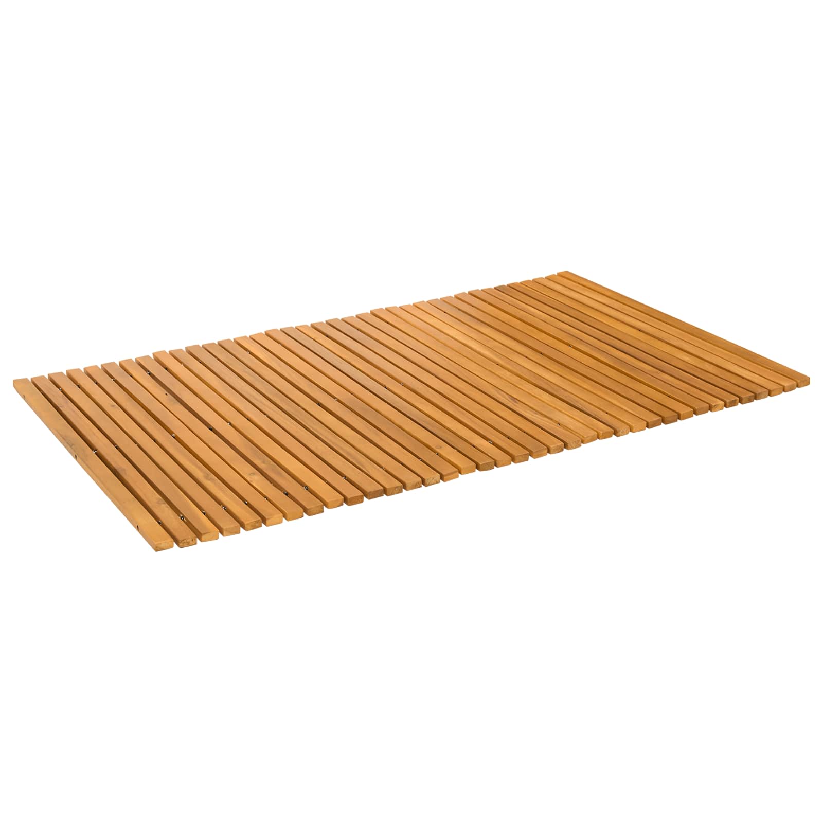 Badematte Ruda 100 x 60 cm Kietos akacijos mediena