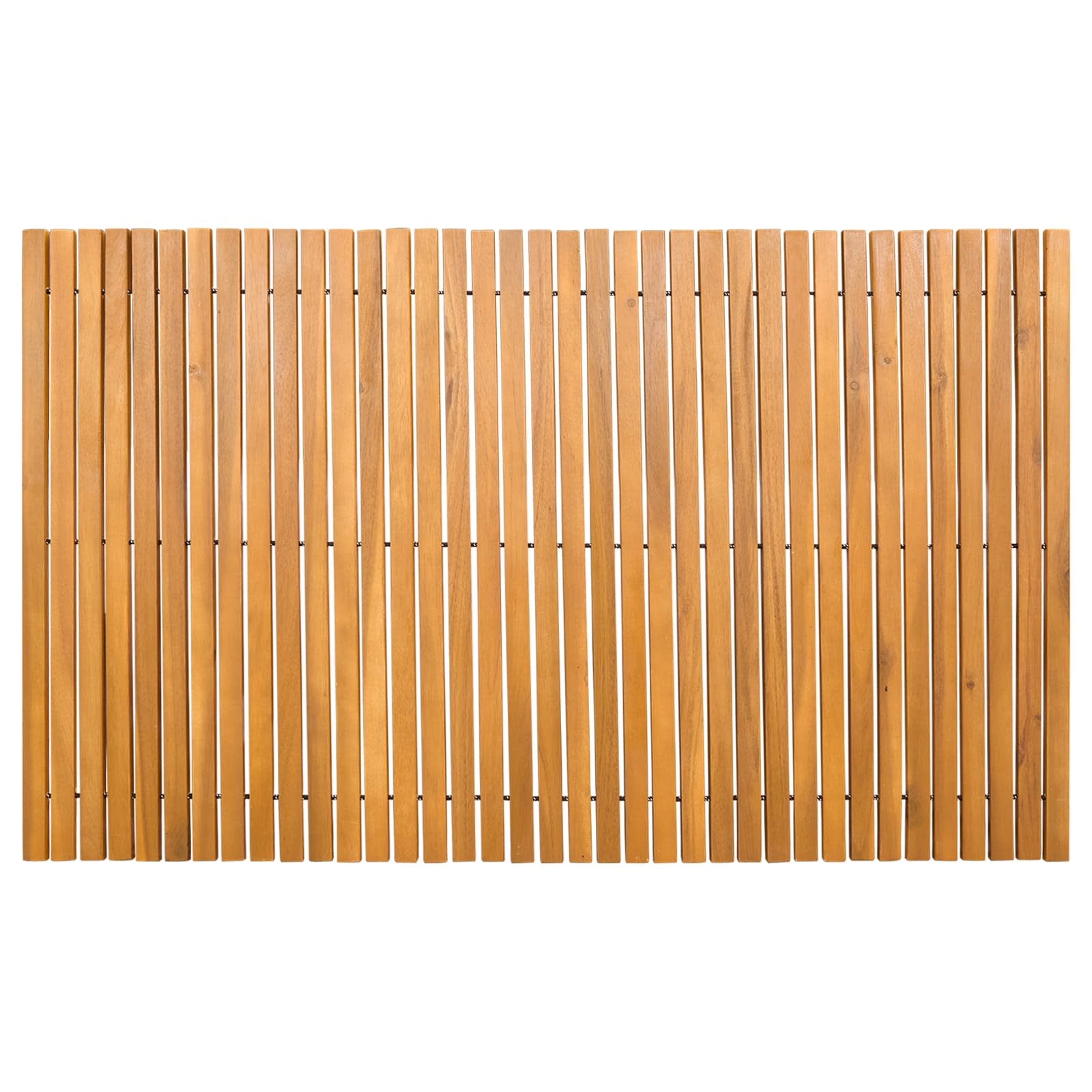 Badematte Ruda 100 x 60 cm Kietos akacijos mediena