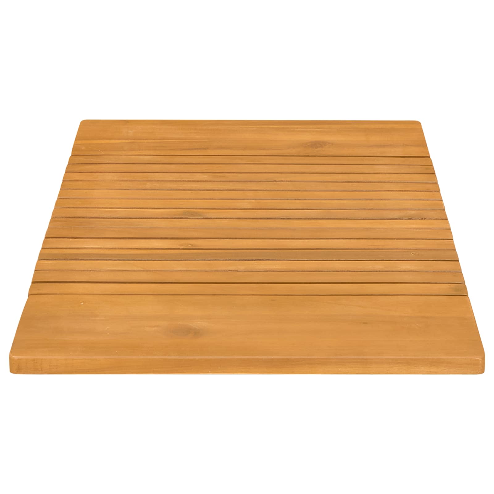 Vannas paklājiņš Vienkrāsains Brūns 59 x 40 cm Koks