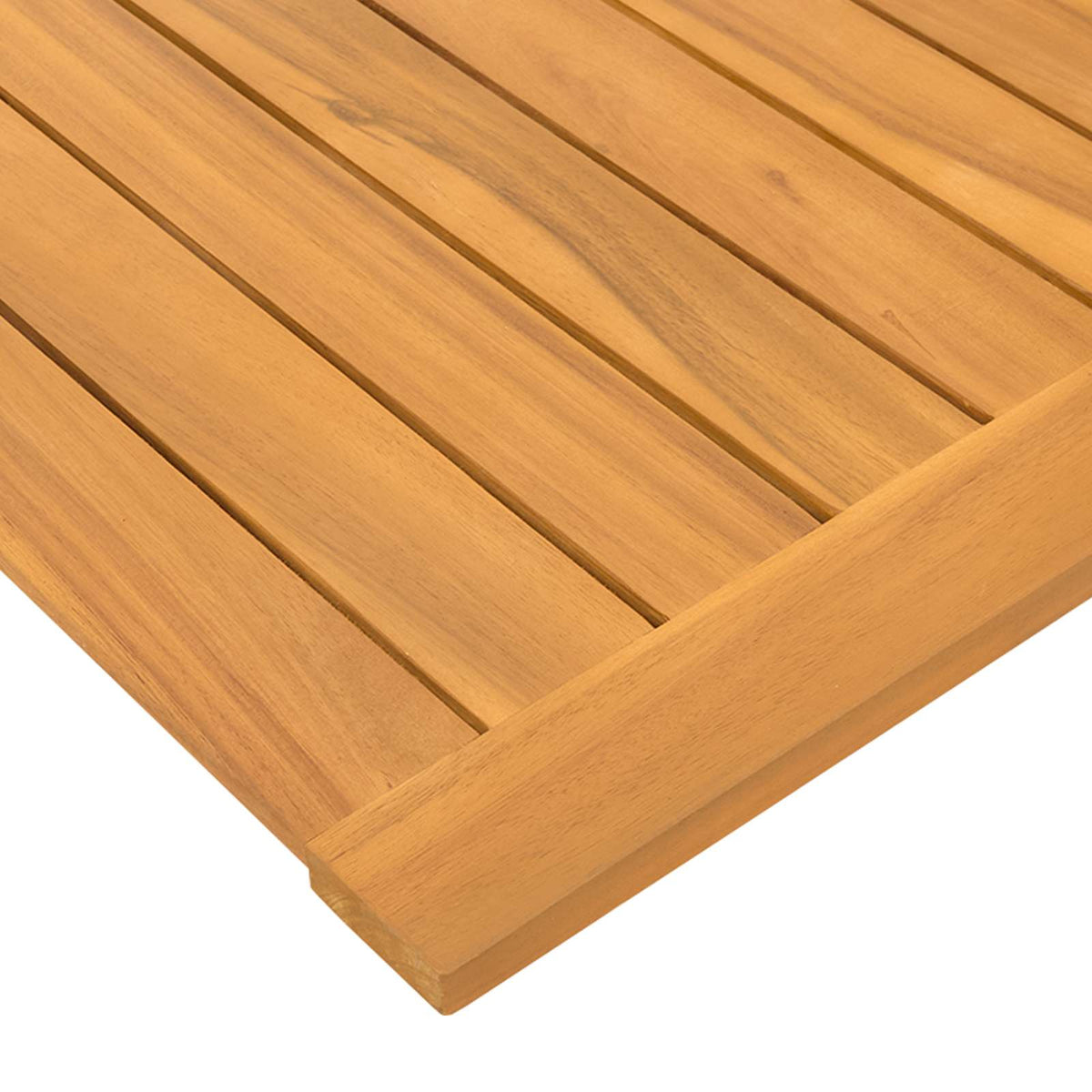 Badematte Natūrali 80 x 50 cm Kietos akacijos mediena