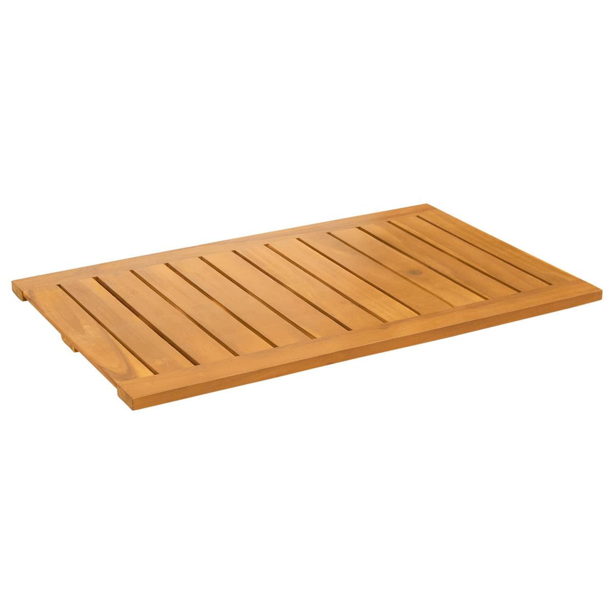 Badematte Natūrali 80 x 50 cm Kietos akacijos mediena