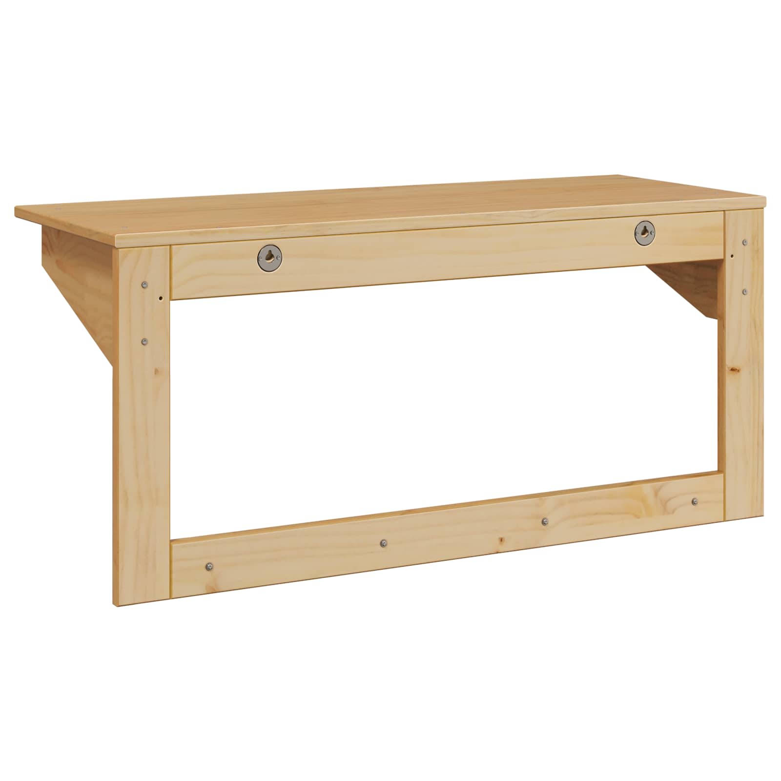 Coat Honey brown 90 x 35 x 41.5 cm Solid pine wood