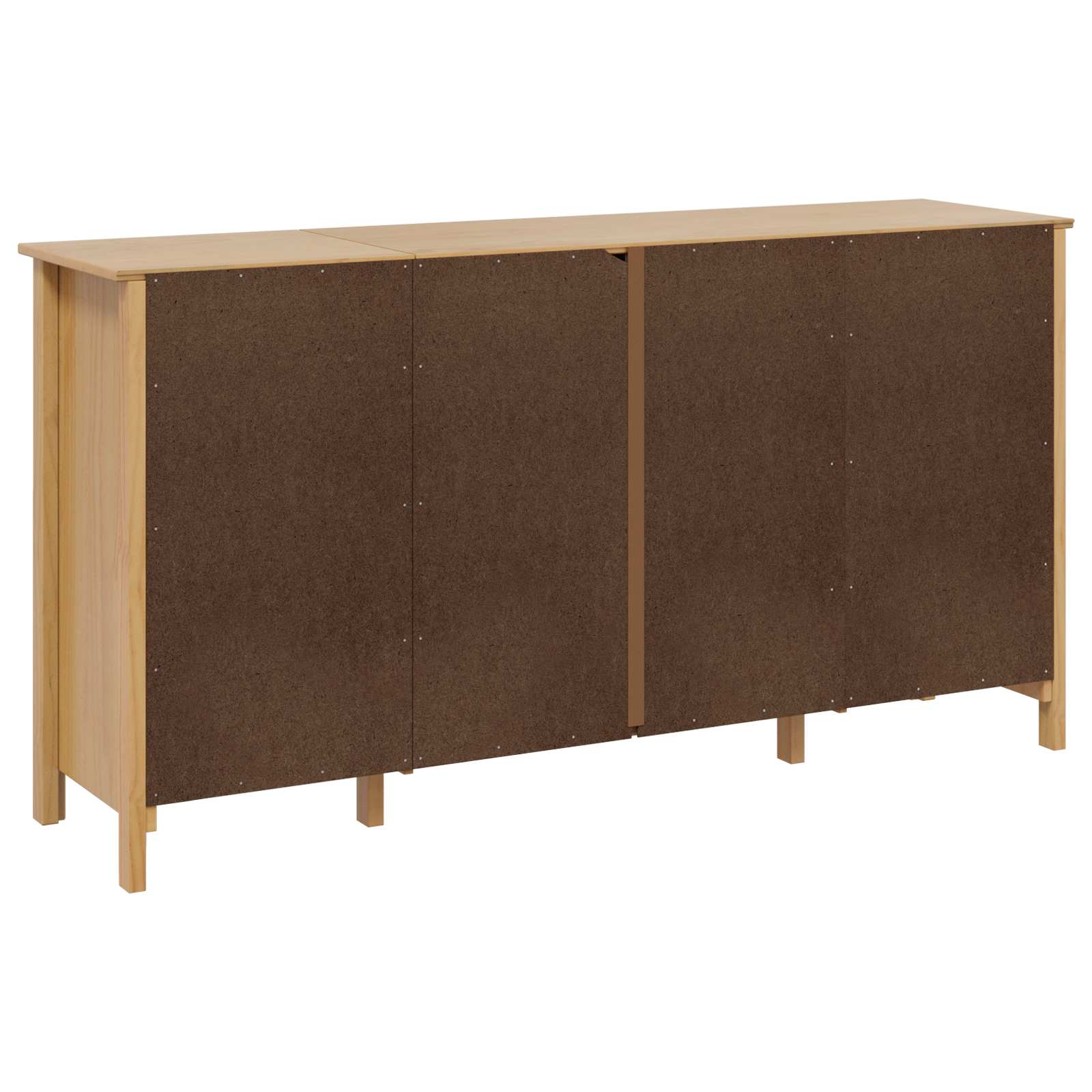 Kabalas HILL Medus ruda 154 x 40 x 80 cm Tvirtas pušies medis