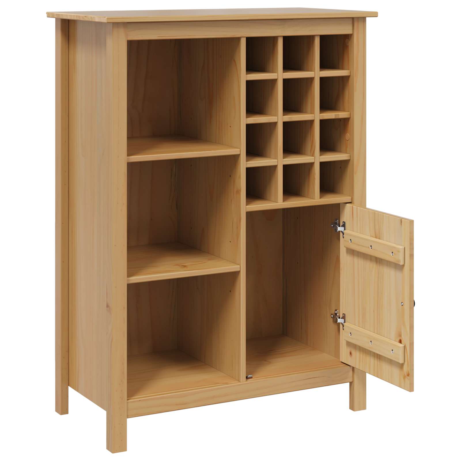 Vyno spinta HILL Medus ruda 79.5 x 40 x 107.5 cm