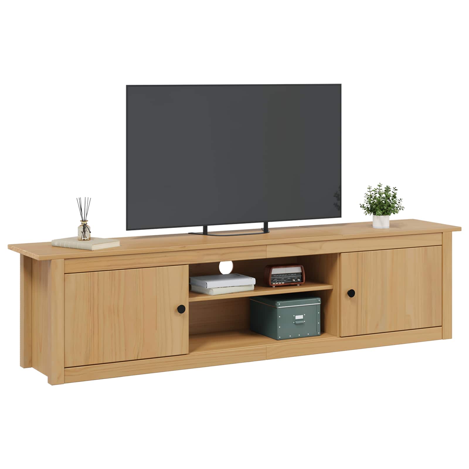 Televizoriaus stovas HILL Medus ruda 158 x 40 x 39.5 cm