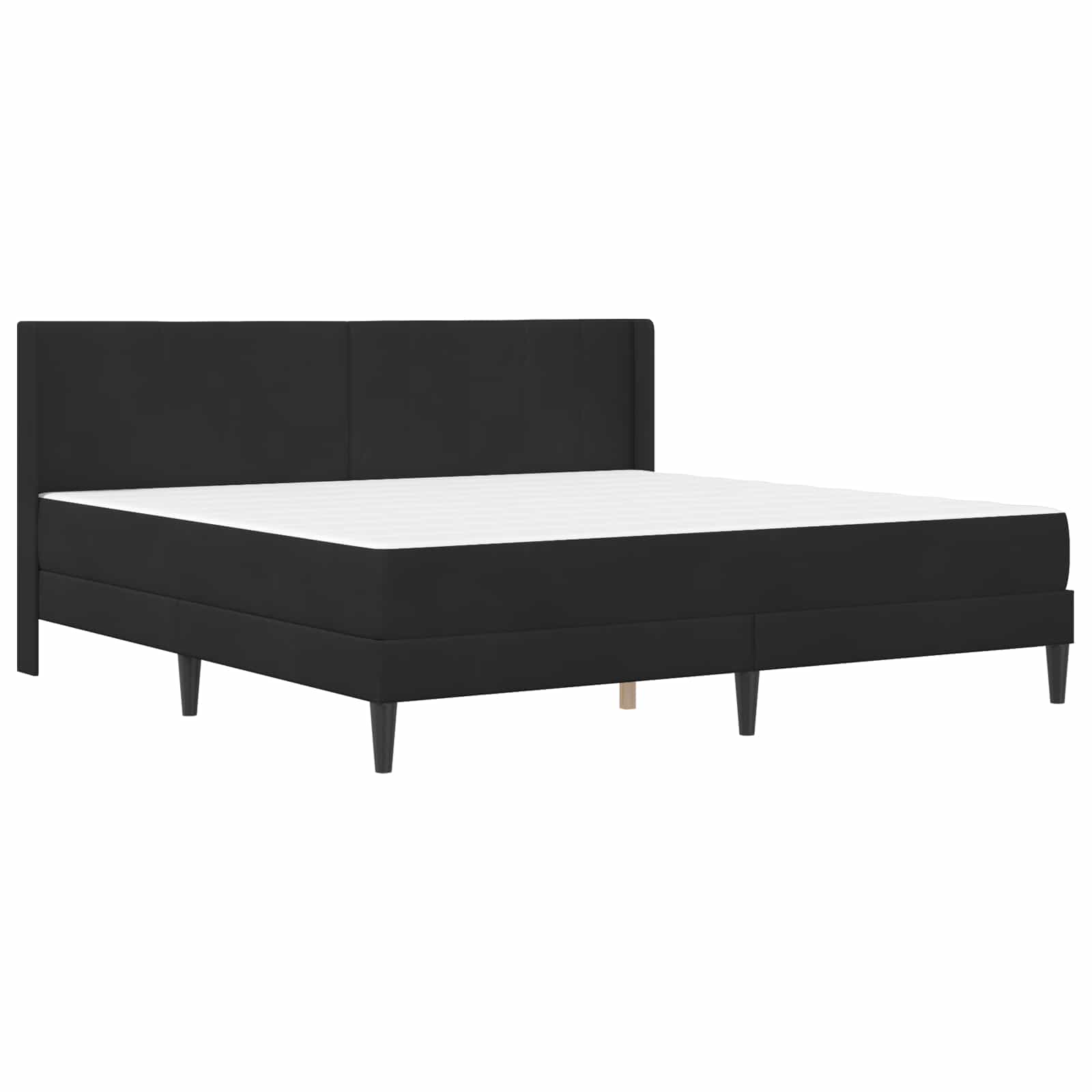 Lovos rėmas Juodas 200 x 200 cm Aksomas