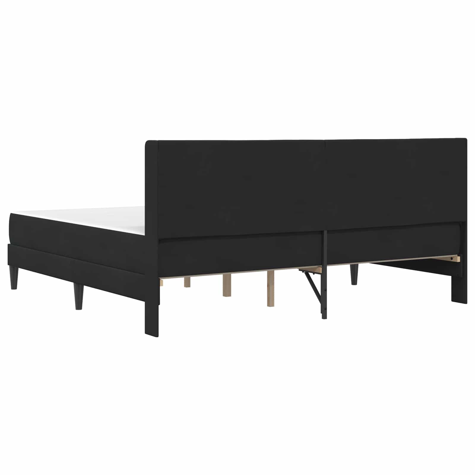 Lovos rėmas Juodas 200 x 200 cm Aksomas