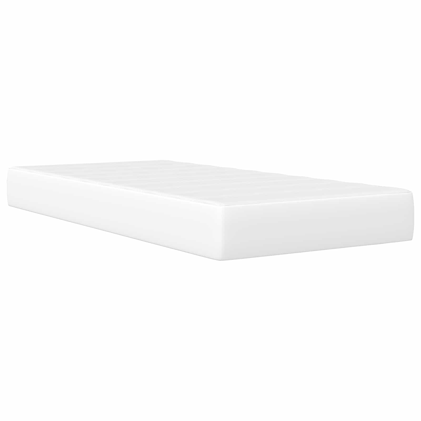 Lovos rėmas su čiužiniu Balta 80 x 200 cm Dirbtinė oda
