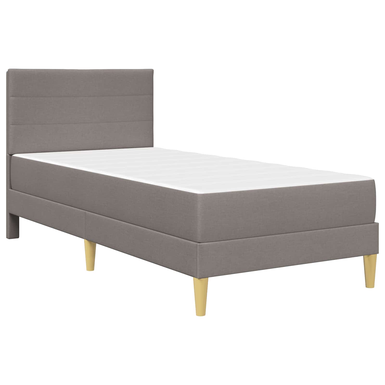 Lovos rėmas Taupe 90 x 190 cm Poliesteris