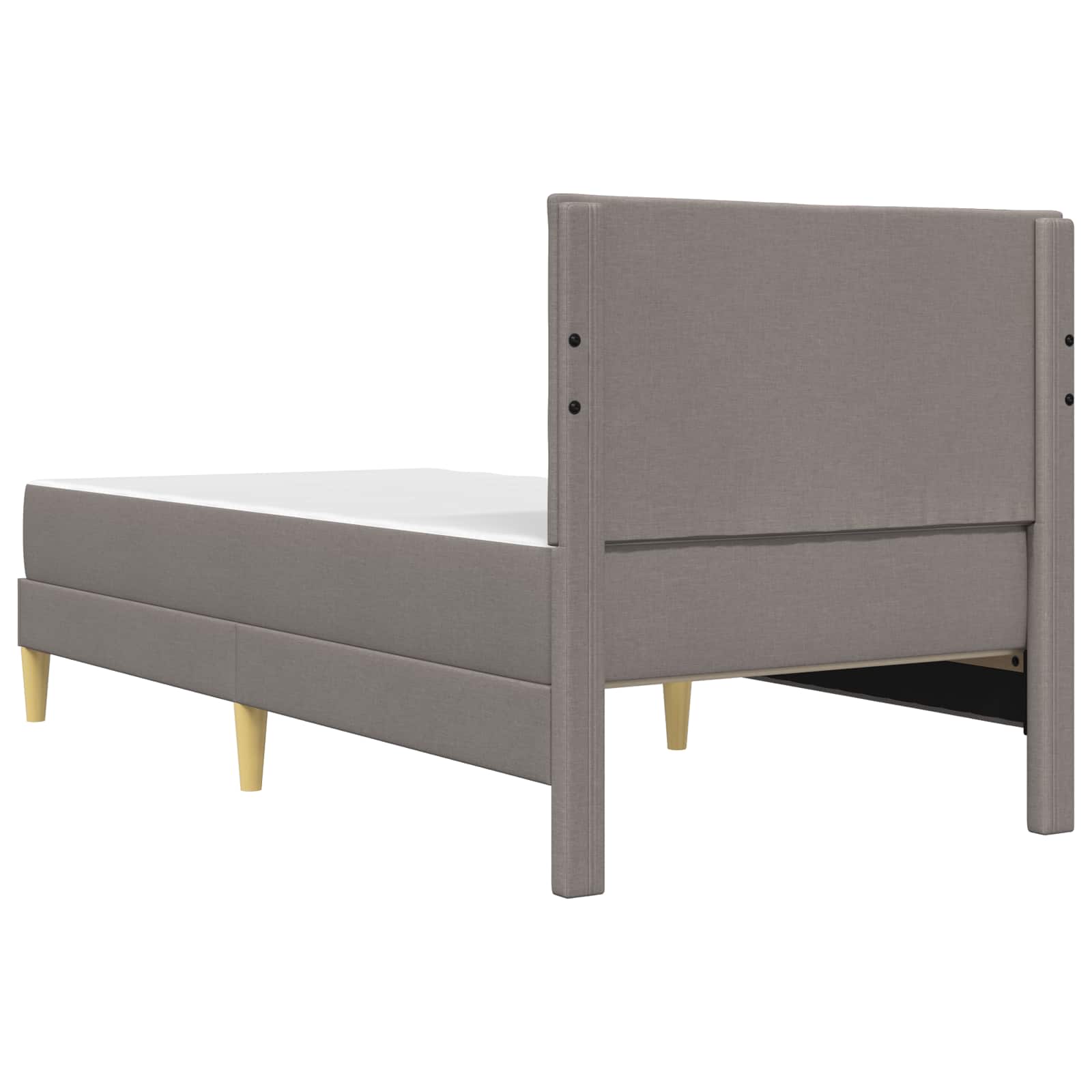 Lovos rėmas Taupe 90 x 190 cm Poliesteris