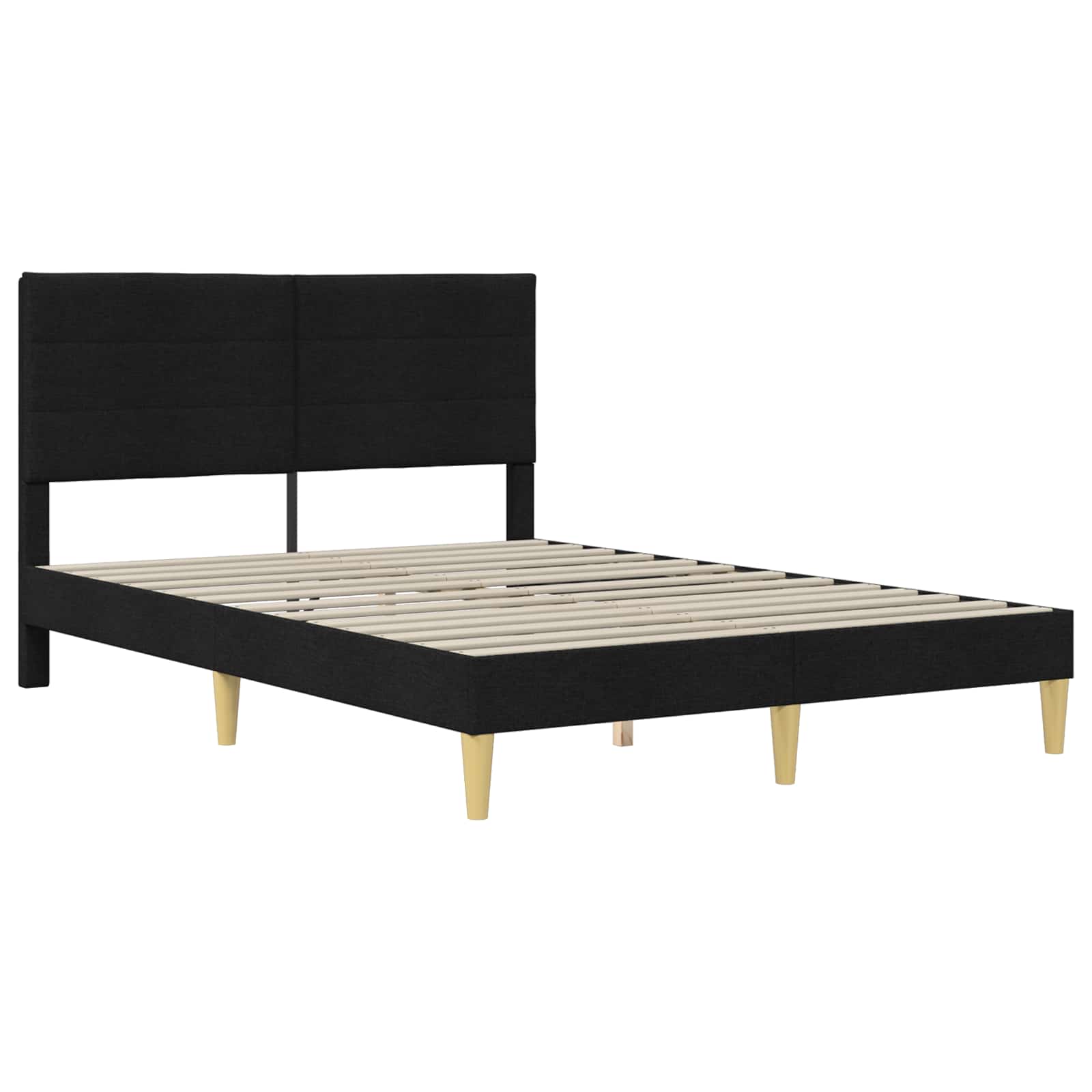 Lovos rėmas Juodas 140 x 190 cm Poliesteris
