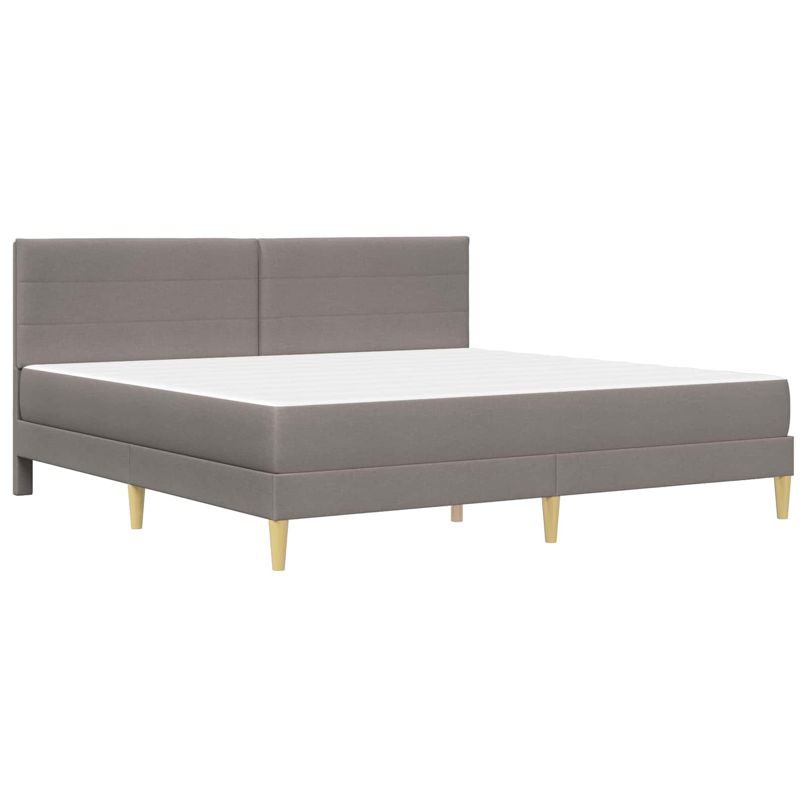Lovos rėmas Taupe 180 x 200 cm Poliesteris