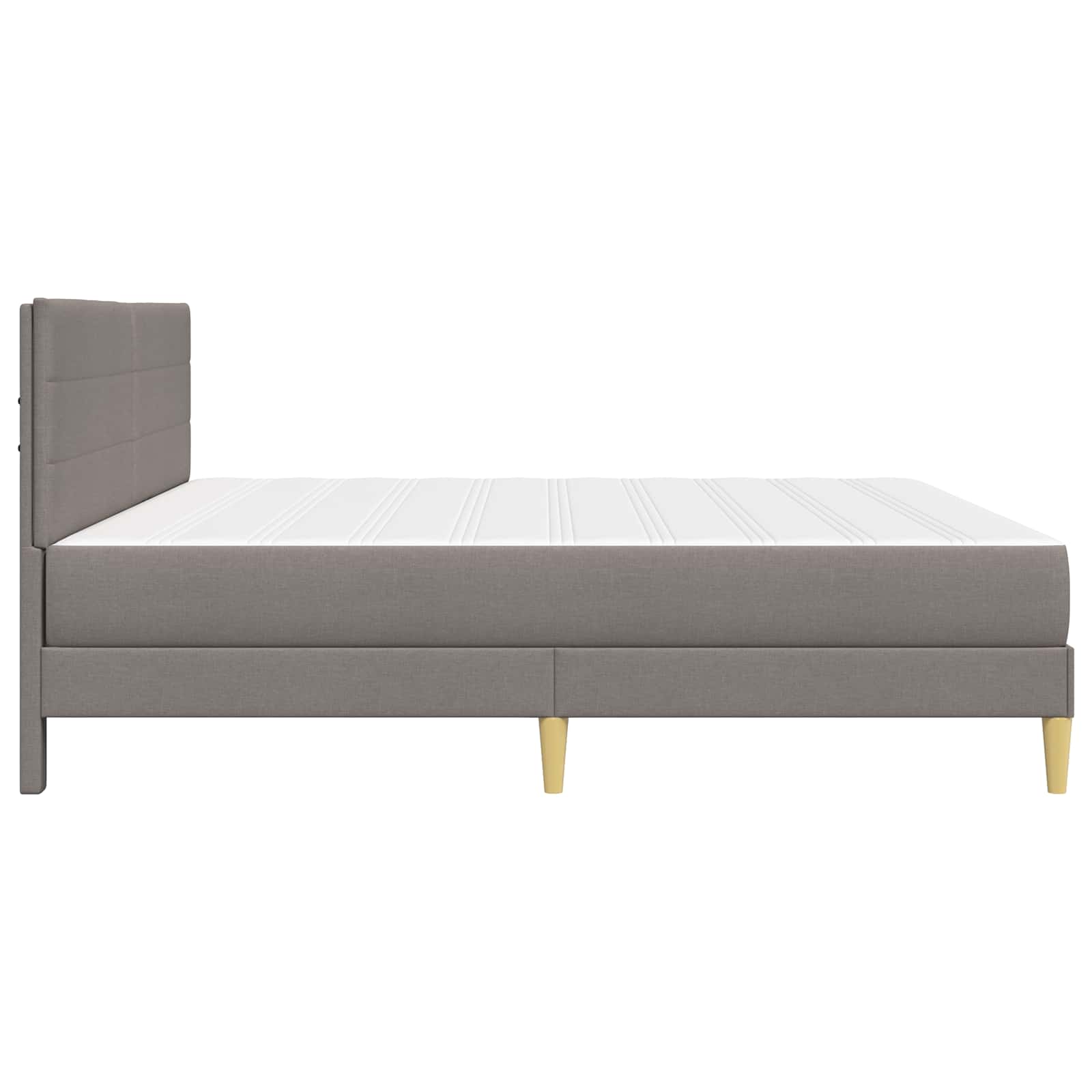 Lovos rėmas Taupe 180 x 200 cm Poliesteris