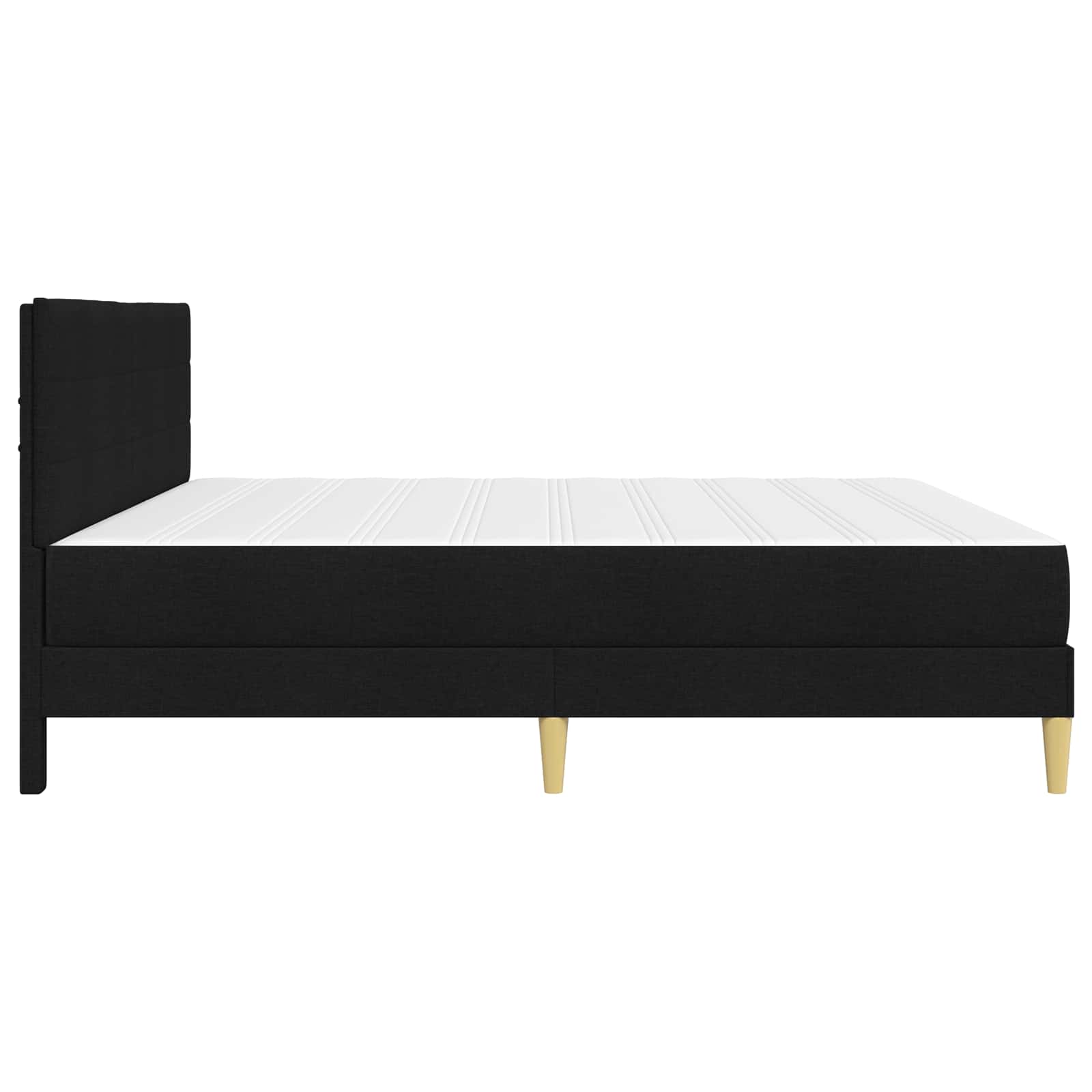 Lovos rėmas Juodas 200 x 200 cm Poliesteris