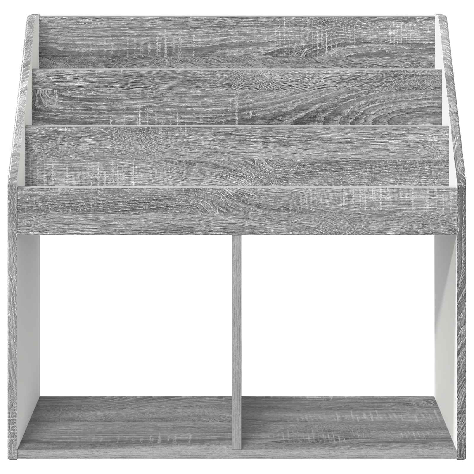 Bērnu grāmatu plaukts, pelēks Sonoma, 72,5x29,5x69 cm