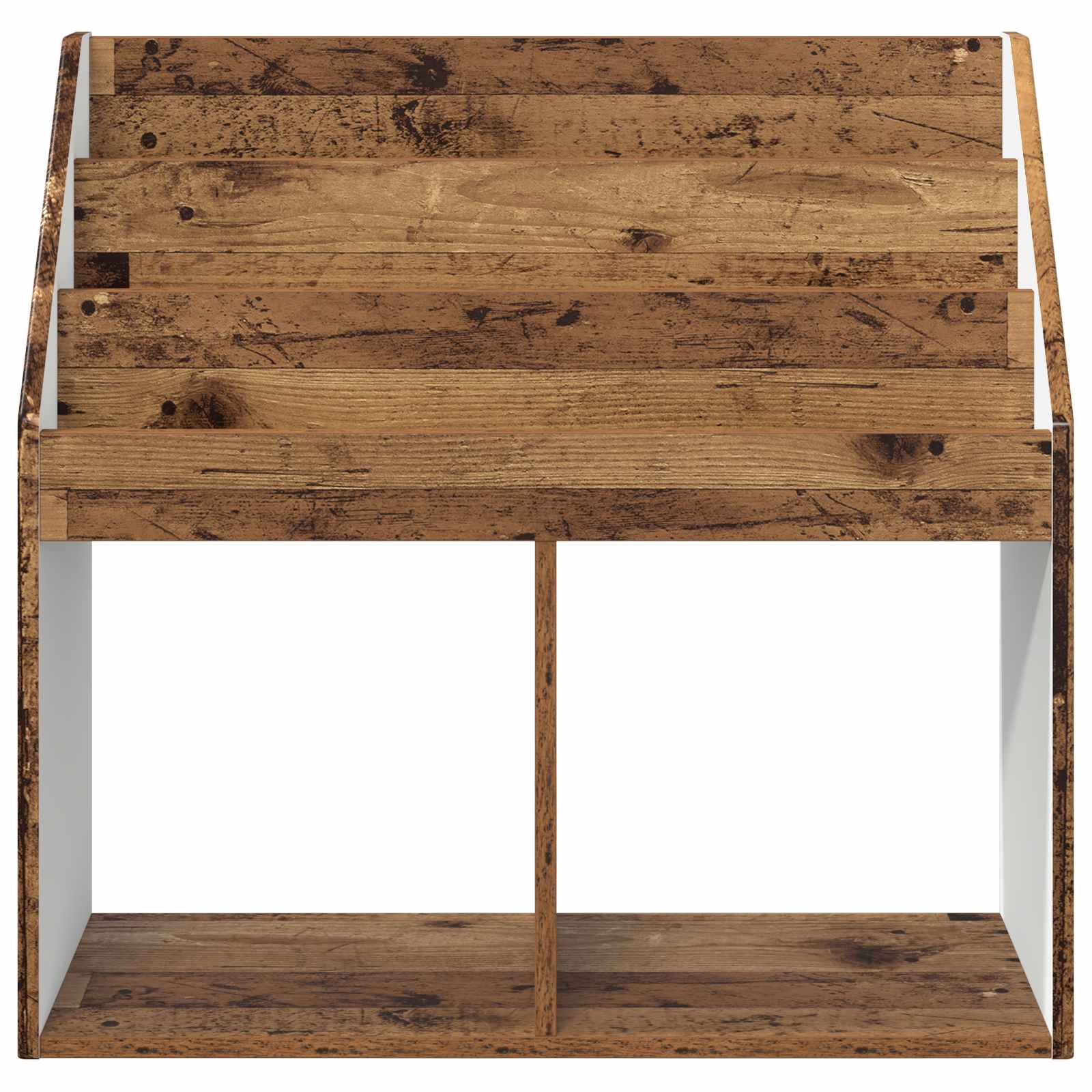 Vaikų knygų lentyna su saugykla Senas medis 72,5 x 29,5 x 69 cm