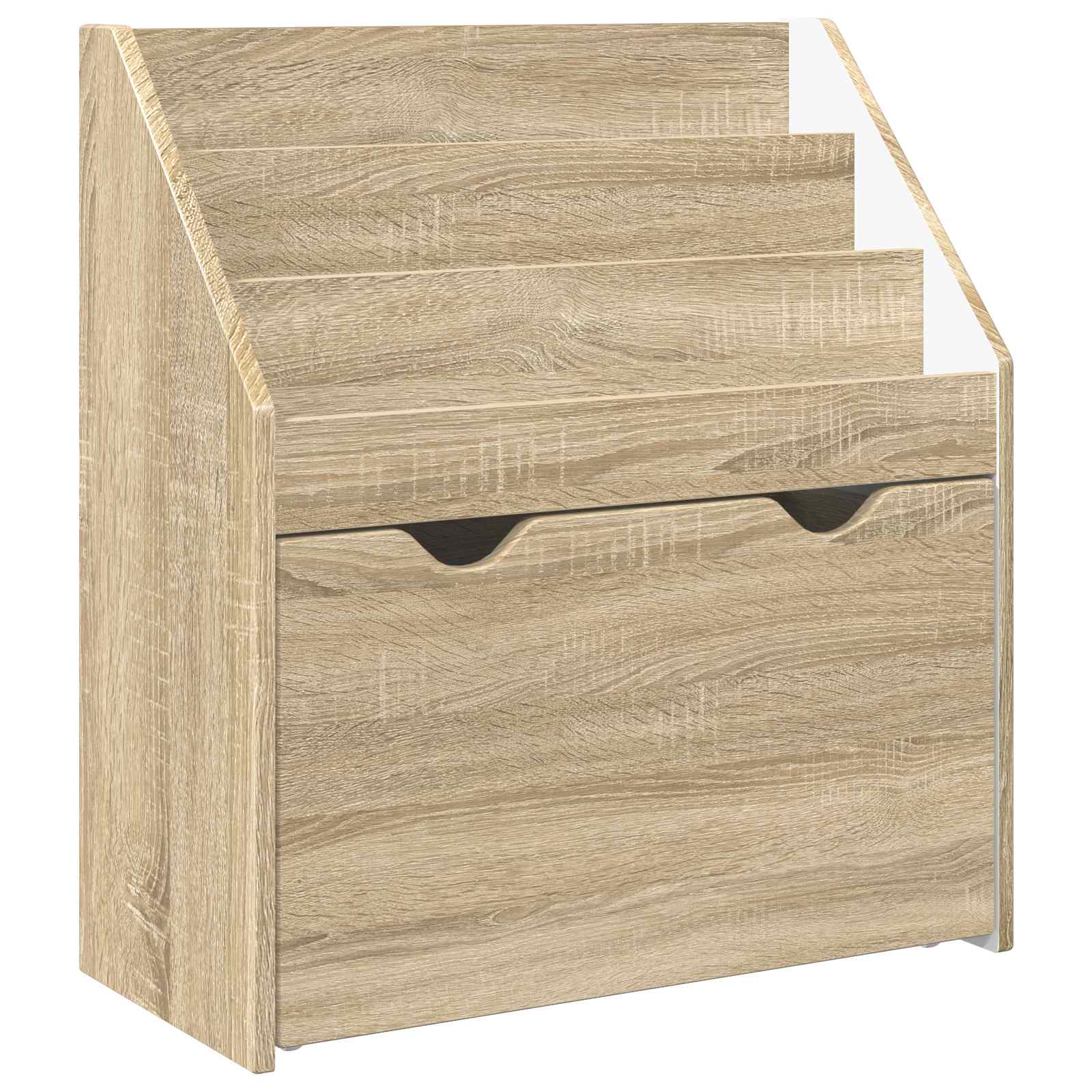 Children's Bookcase with Drawer Sonoma Oak 60 x 29.5 x 69 cm