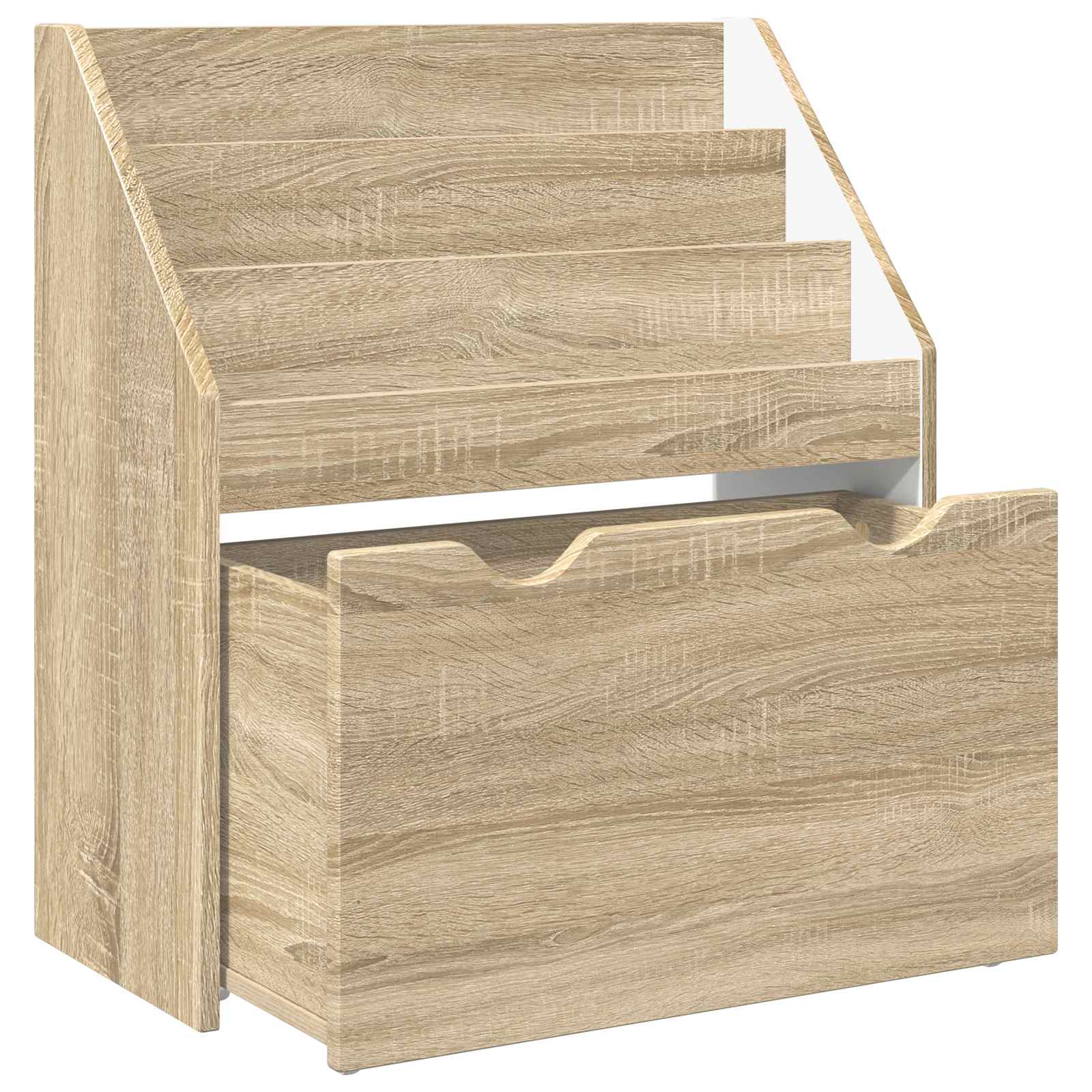 Children's Bookcase with Drawer Sonoma Oak 60 x 29.5 x 69 cm