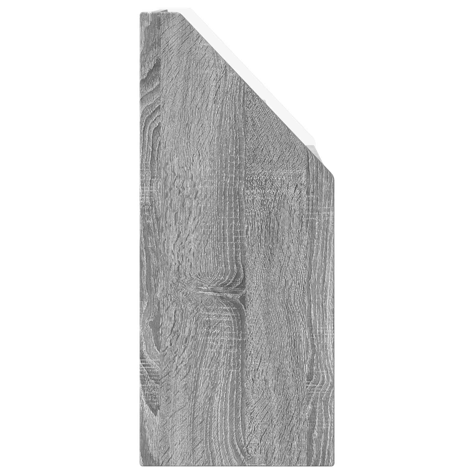 Kids Bookcase with Drawer Grey Sonoma 60 x 29.5 x 69 cm
