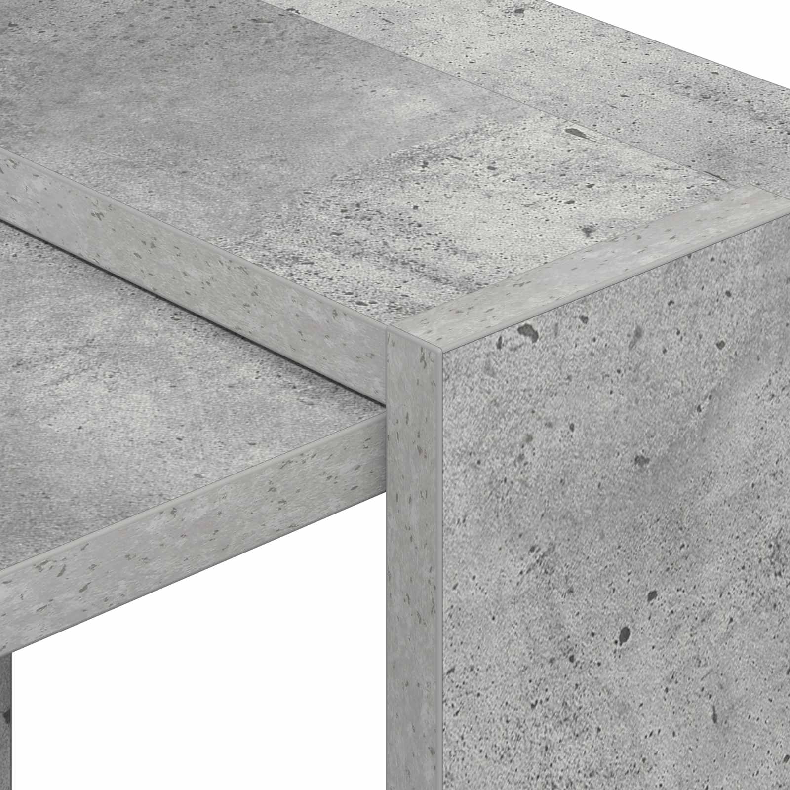 Knygų lentyna Betono pilka 52 x 25 x 71,5 cm Apdirbta mediena