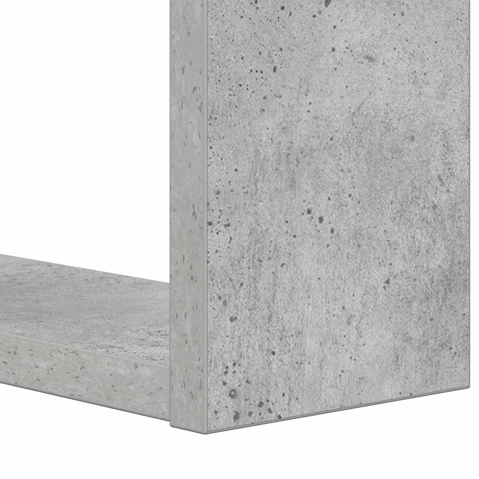 Knygų lentyna Betono pilka 52 x 25 x 71,5 cm Apdirbta mediena