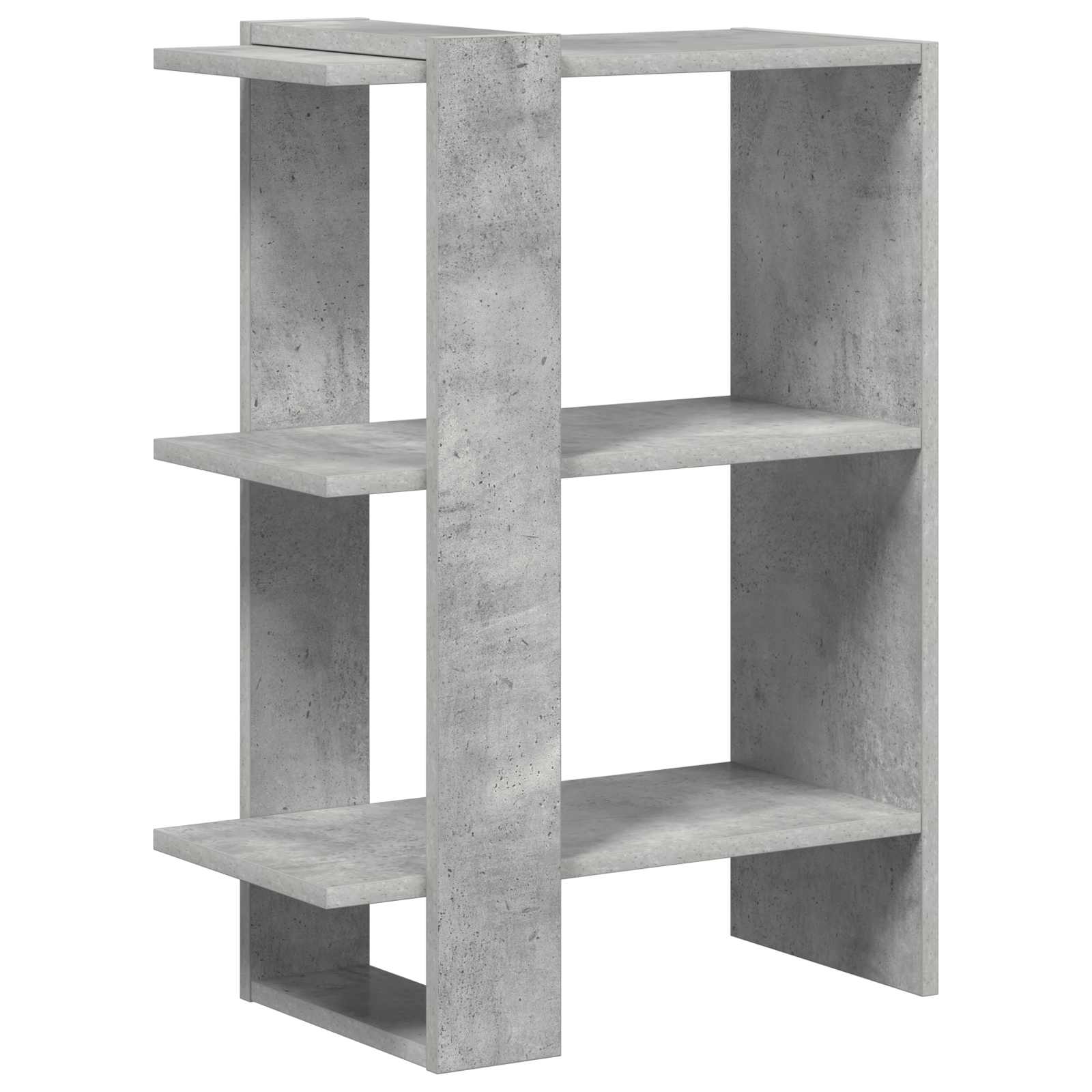 Knygų lentyna Betono pilka 52 x 25 x 71,5 cm Apdirbta mediena